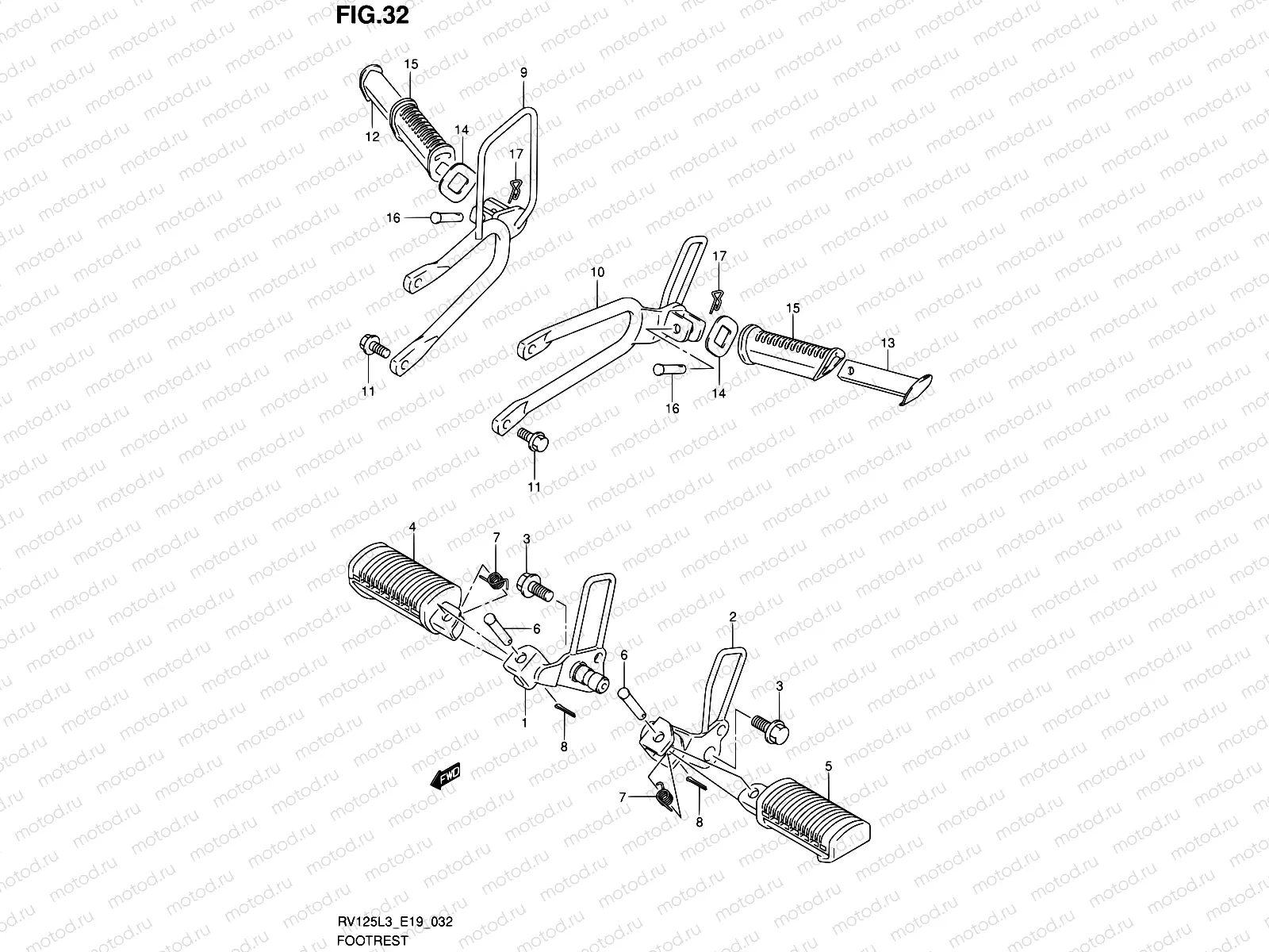 32 - FOOTREST