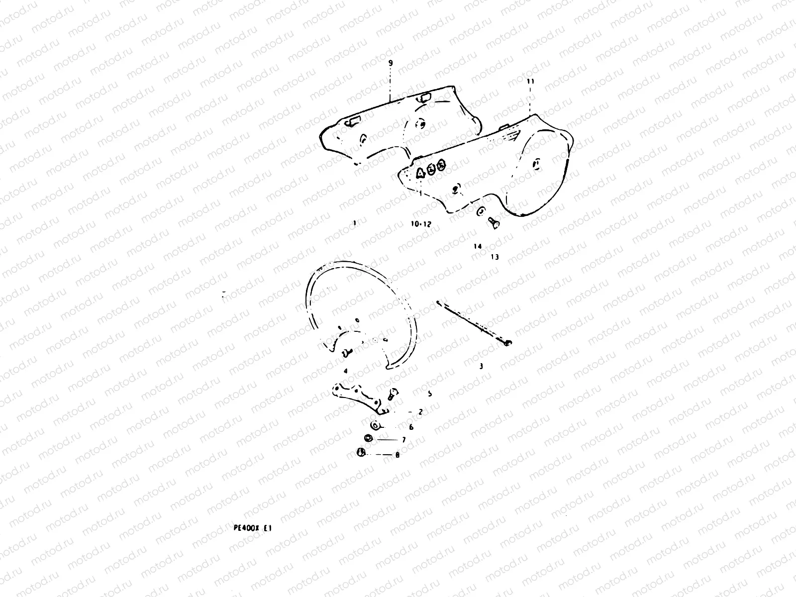 32 - FRAME COVER (PE400T)