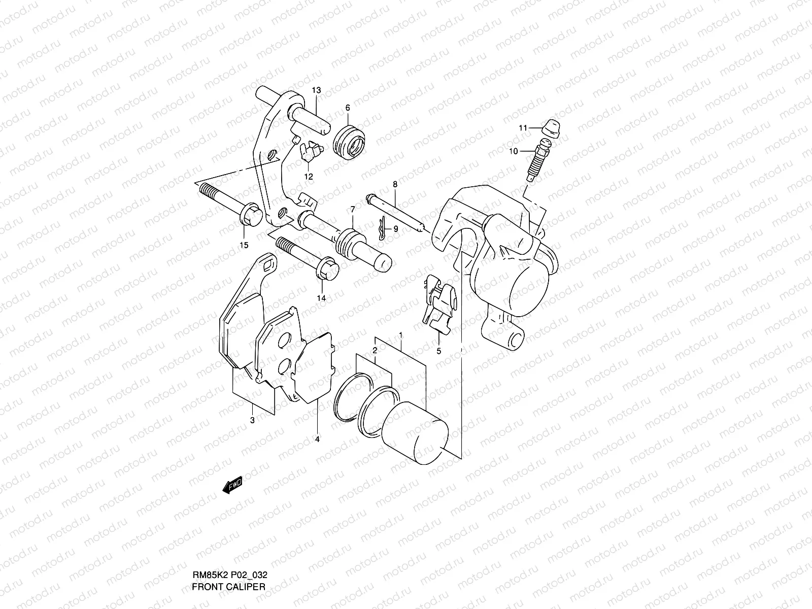 32 - FRONT CALIPER