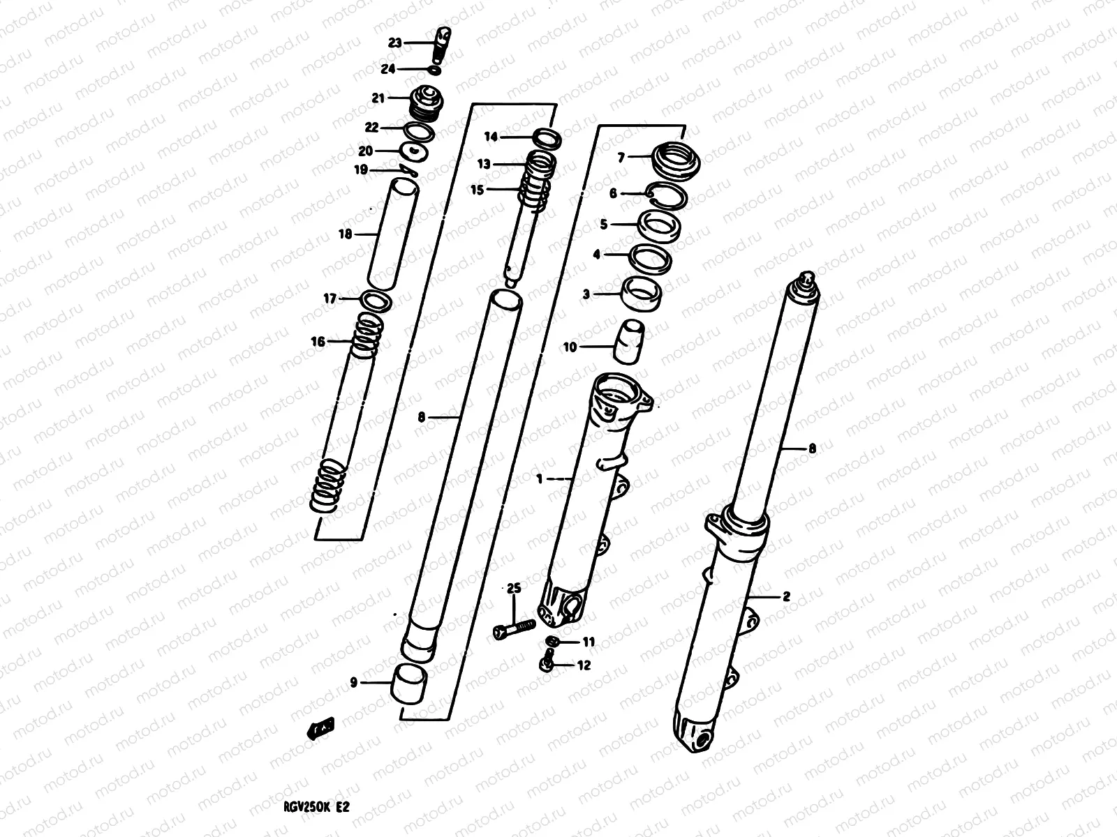 32 - FRONT DAMPER