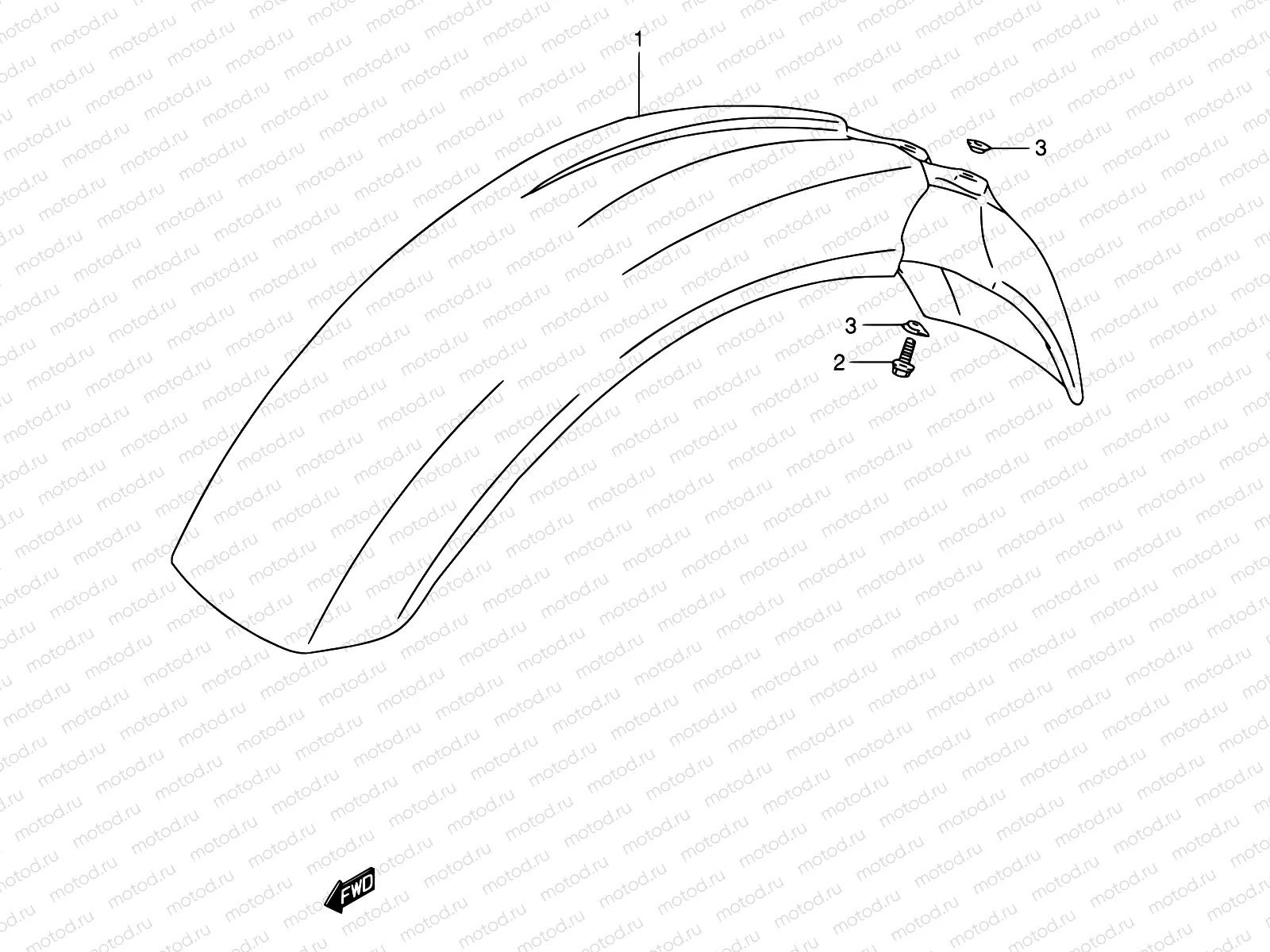 32 - FRONT FENDER