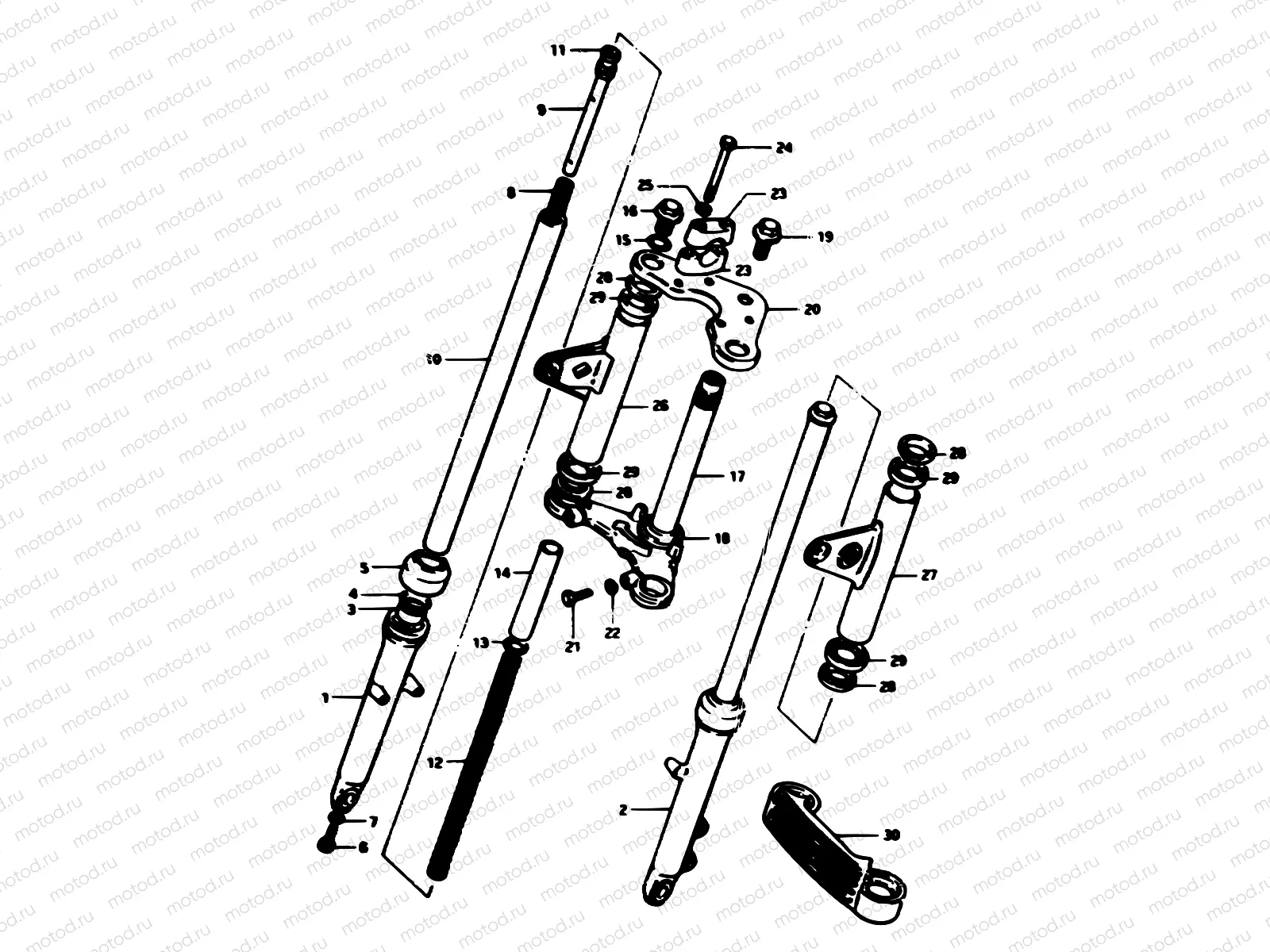 32 - FRONT FORK
