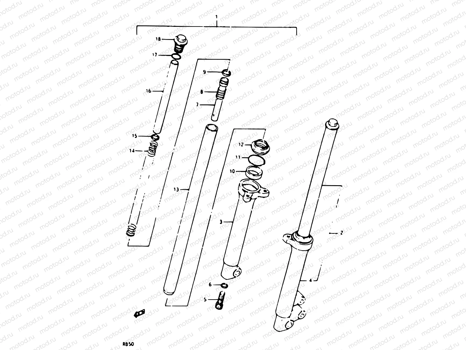 32 - FRONT FORK