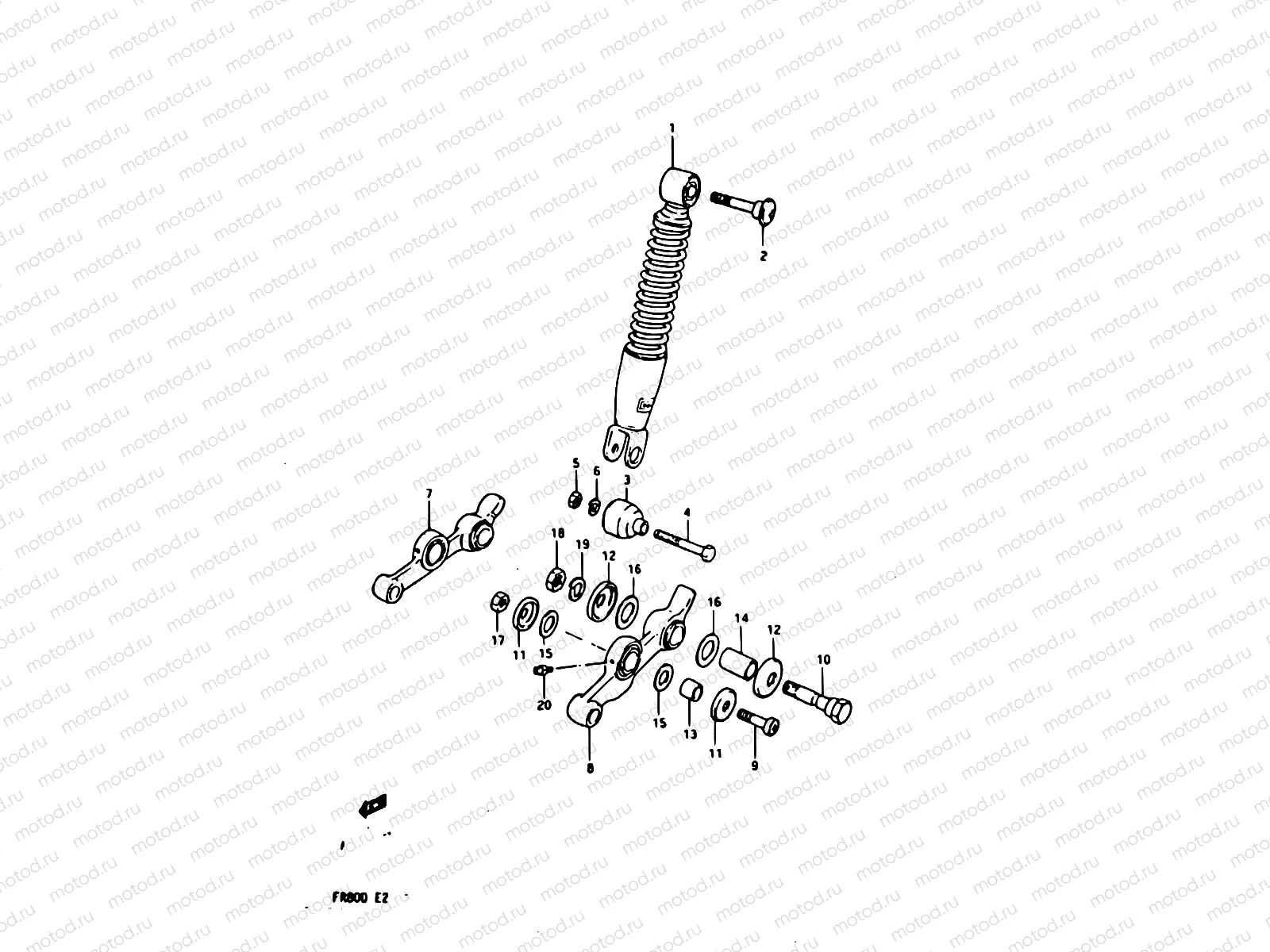 32 - FRONT SHOCK ABSORBER