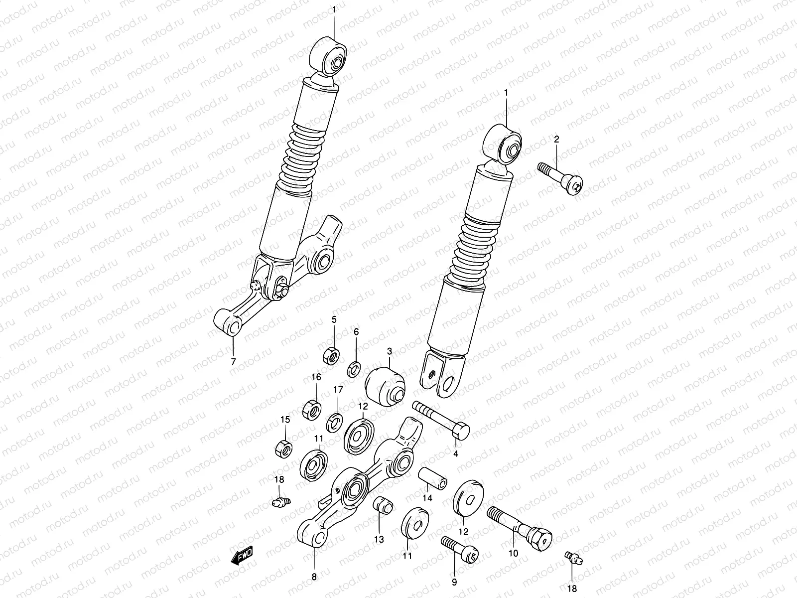 32 - FRONT SHOCK ABSORBER