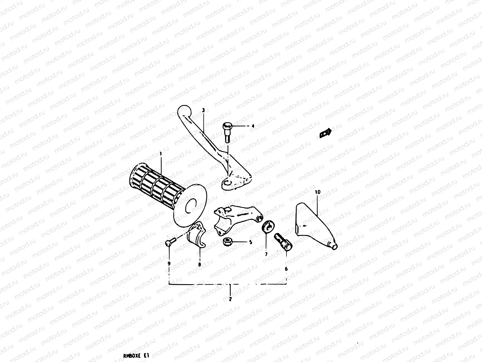 32 - LEFT HANDLE SWITCH