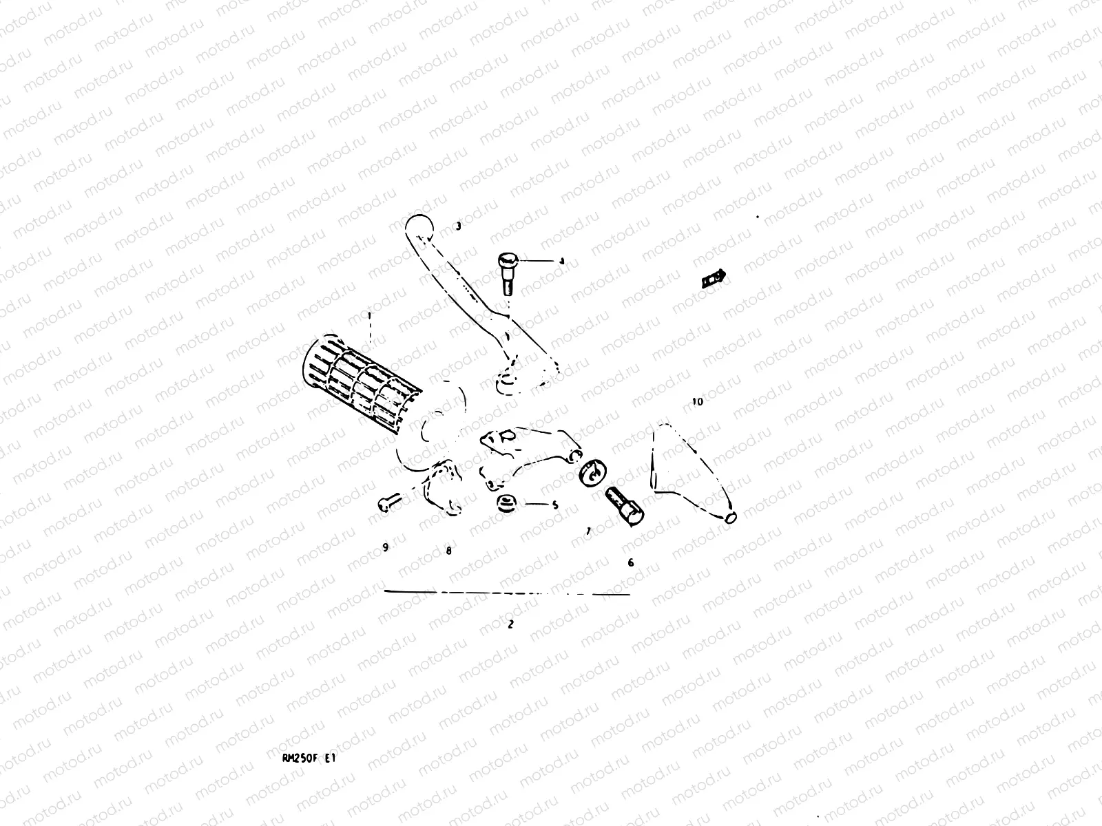 32 - LEFT HANDLE SWITCH (MODEL E)