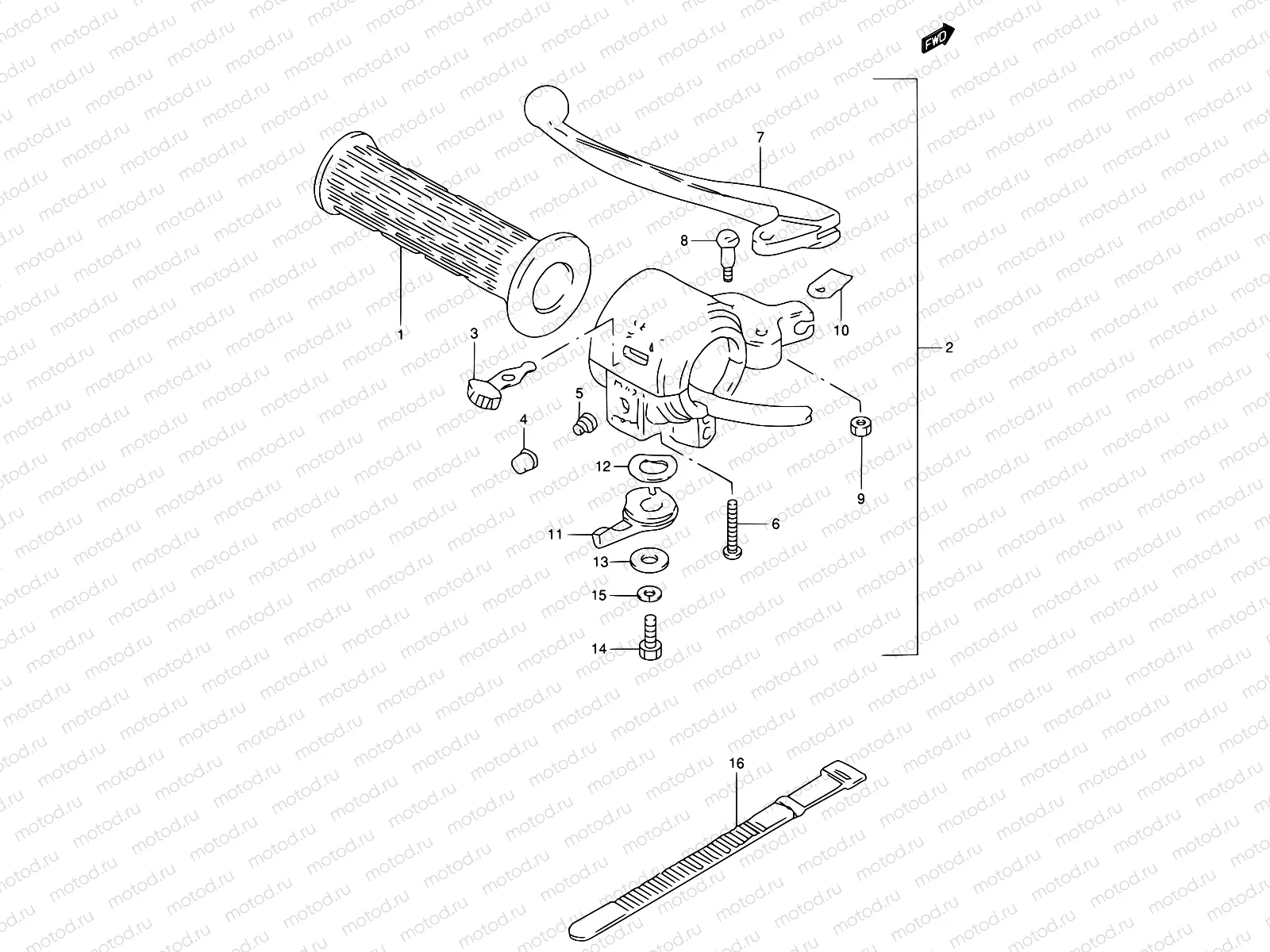 32 - LH HANDLE SWITCH