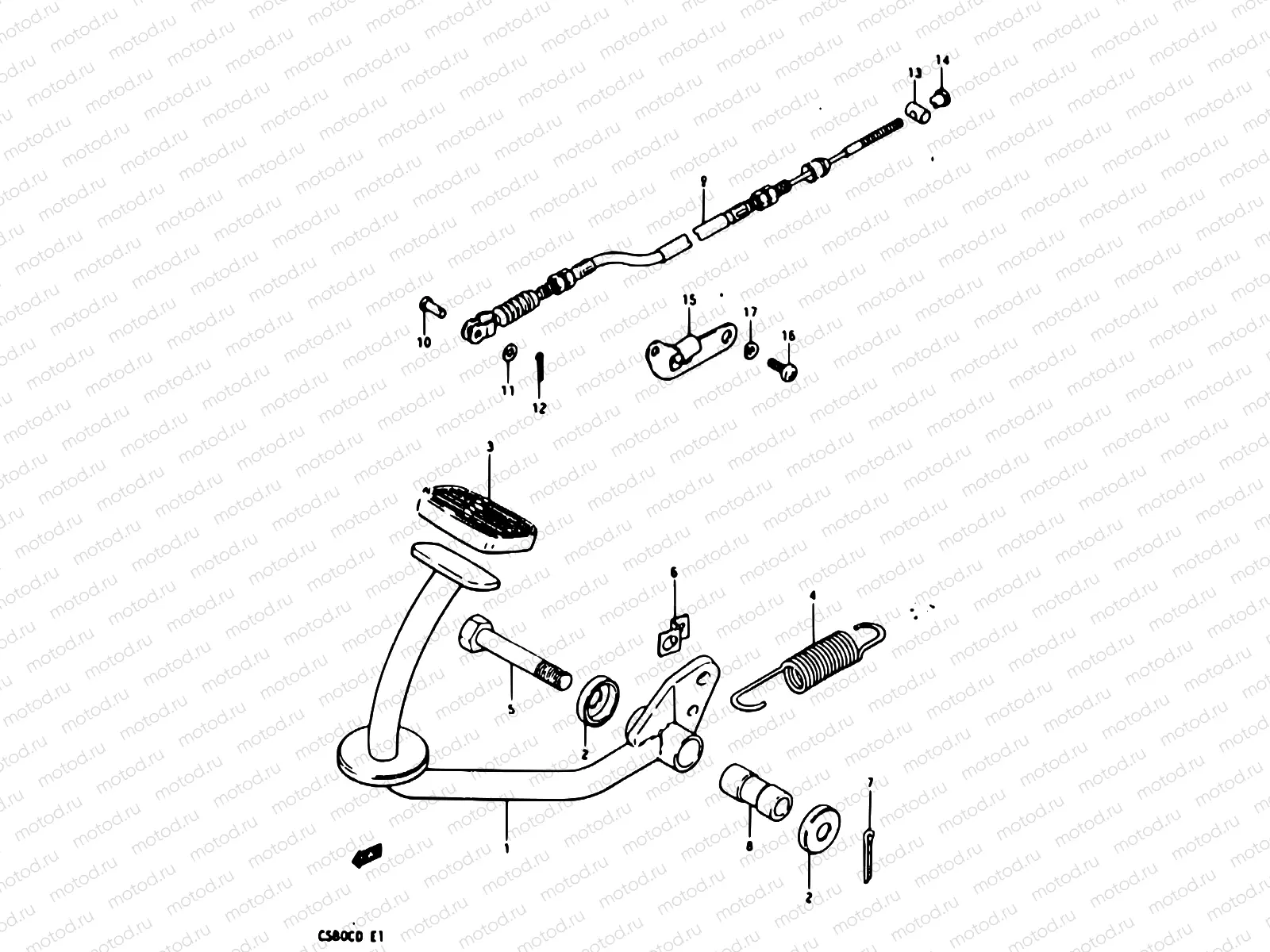 32 - REAR BRAKE