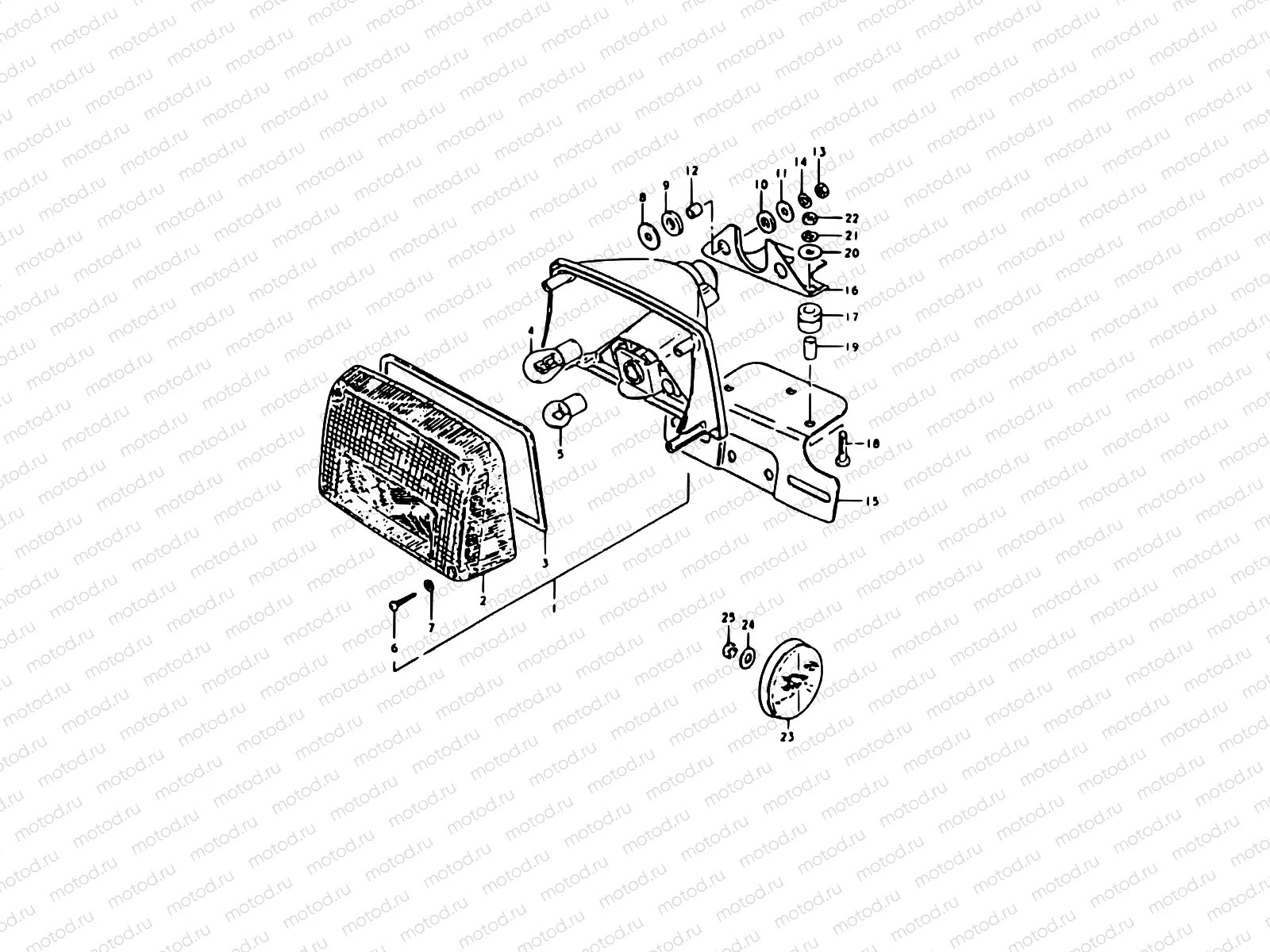 32 - REAR COMBINATION LAMP