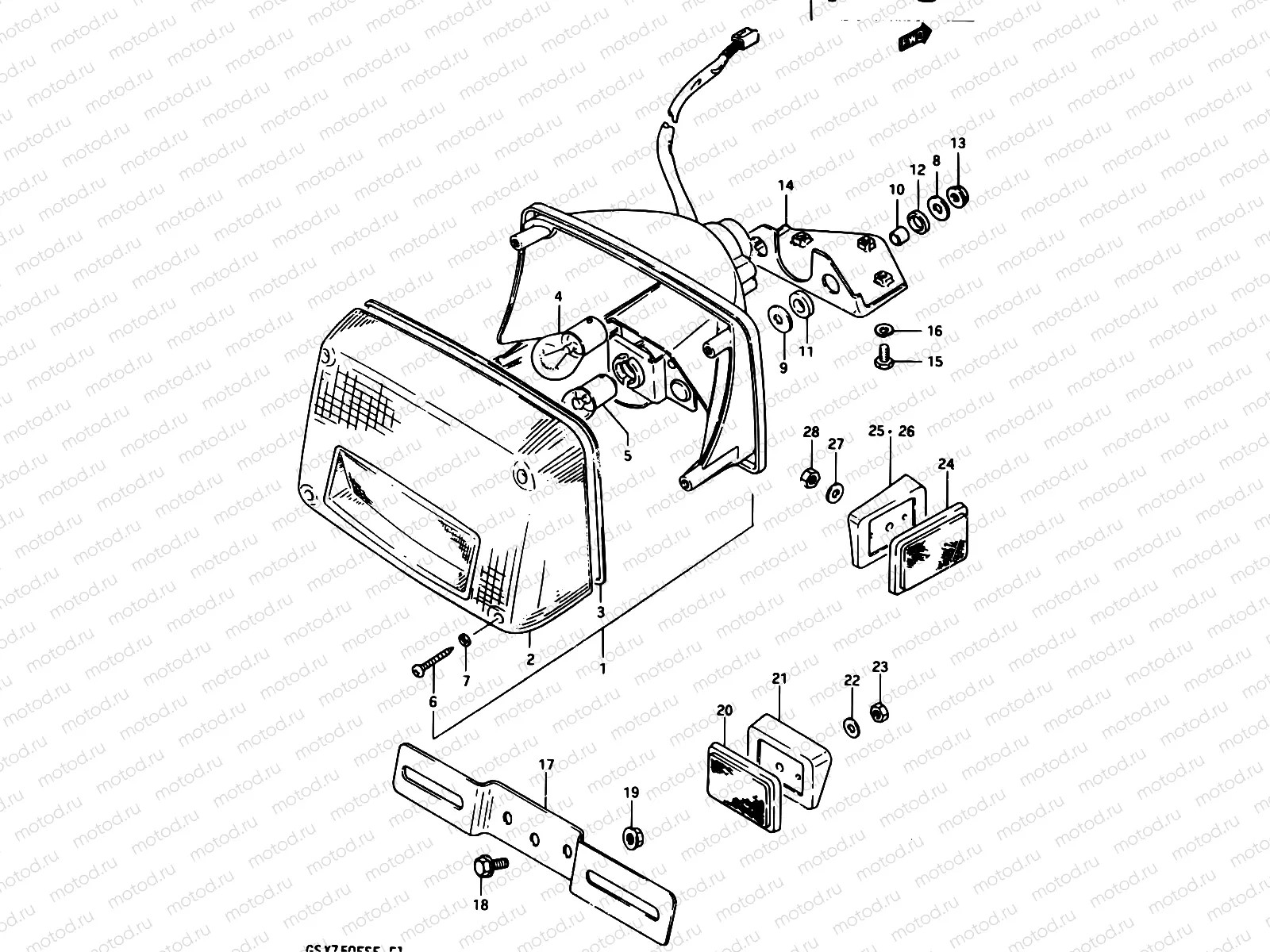 32 - REAR COMBINATION LAMP