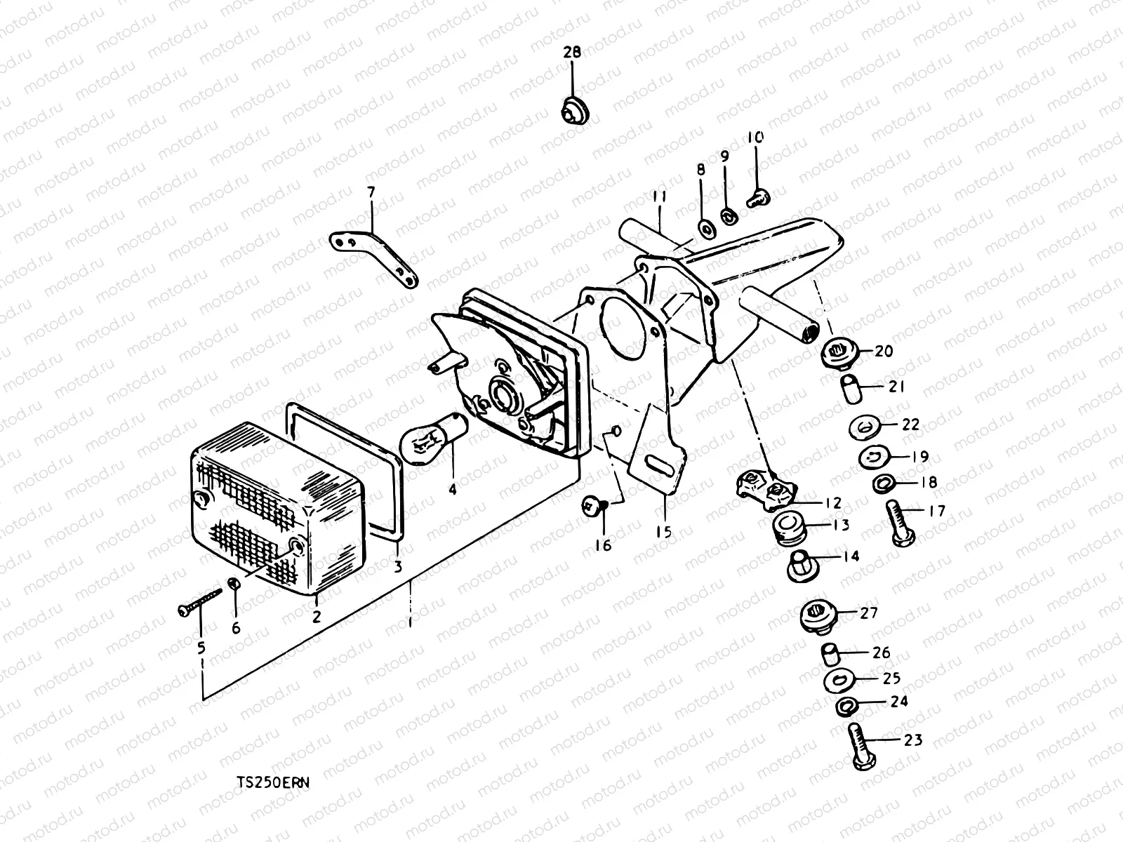 32 - REAR COMBINATION LAMP (E16)