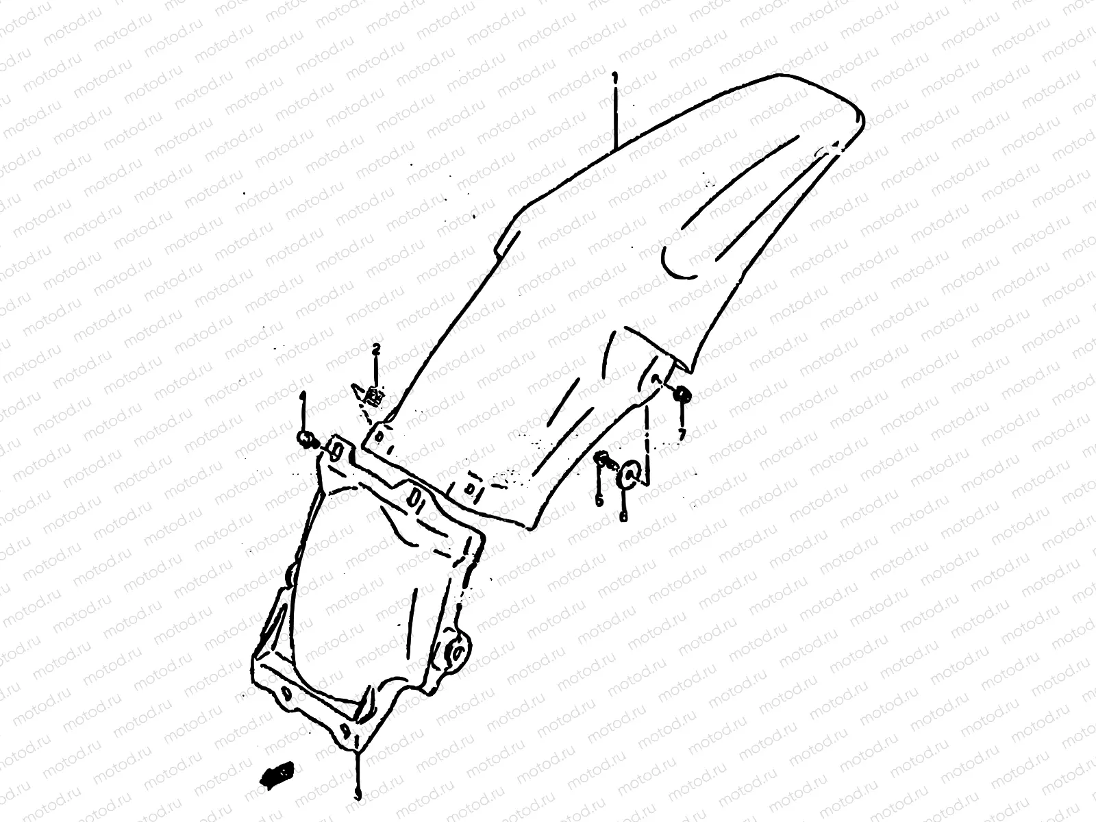 32 - REAR FENDER