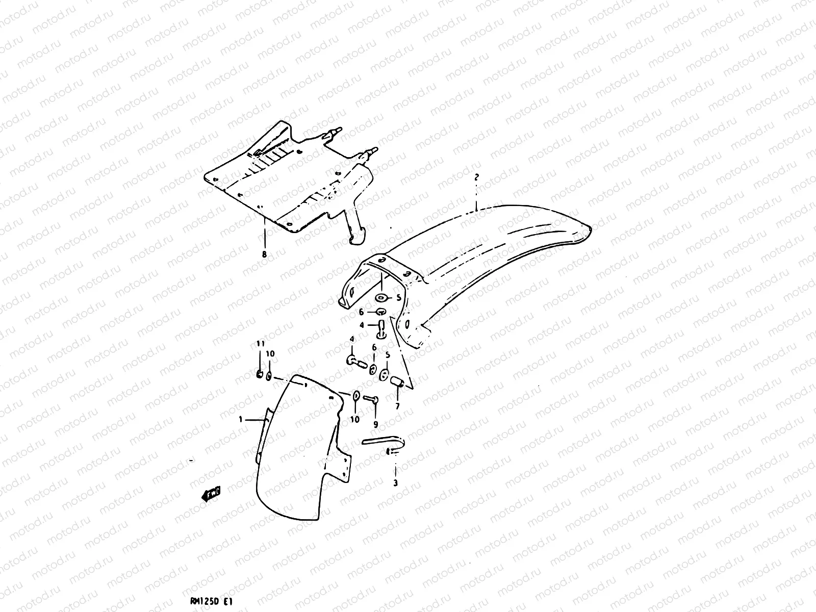 32 - REAR FENDER