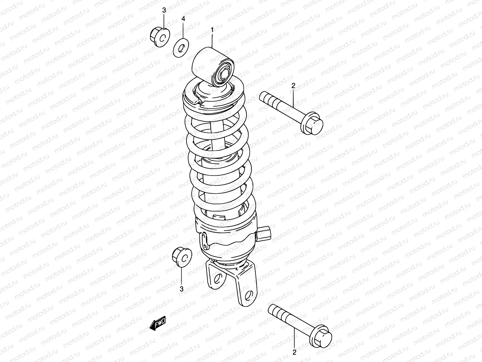 32 - REAR SHOCK ABSORBER