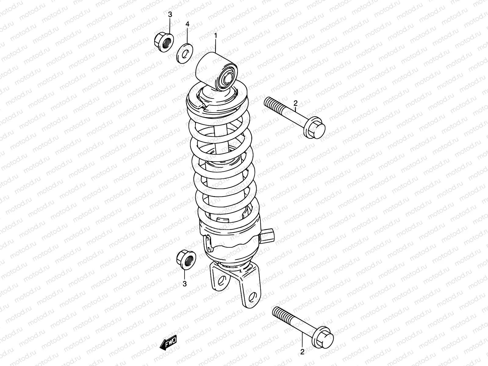 32 - REAR SHOCK ABSORBER
