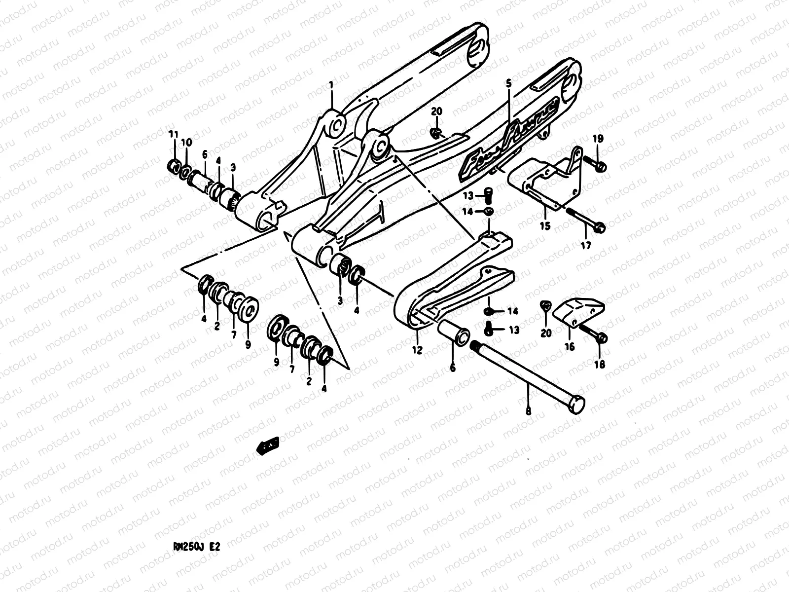 32 - REAR SWINGING ARM