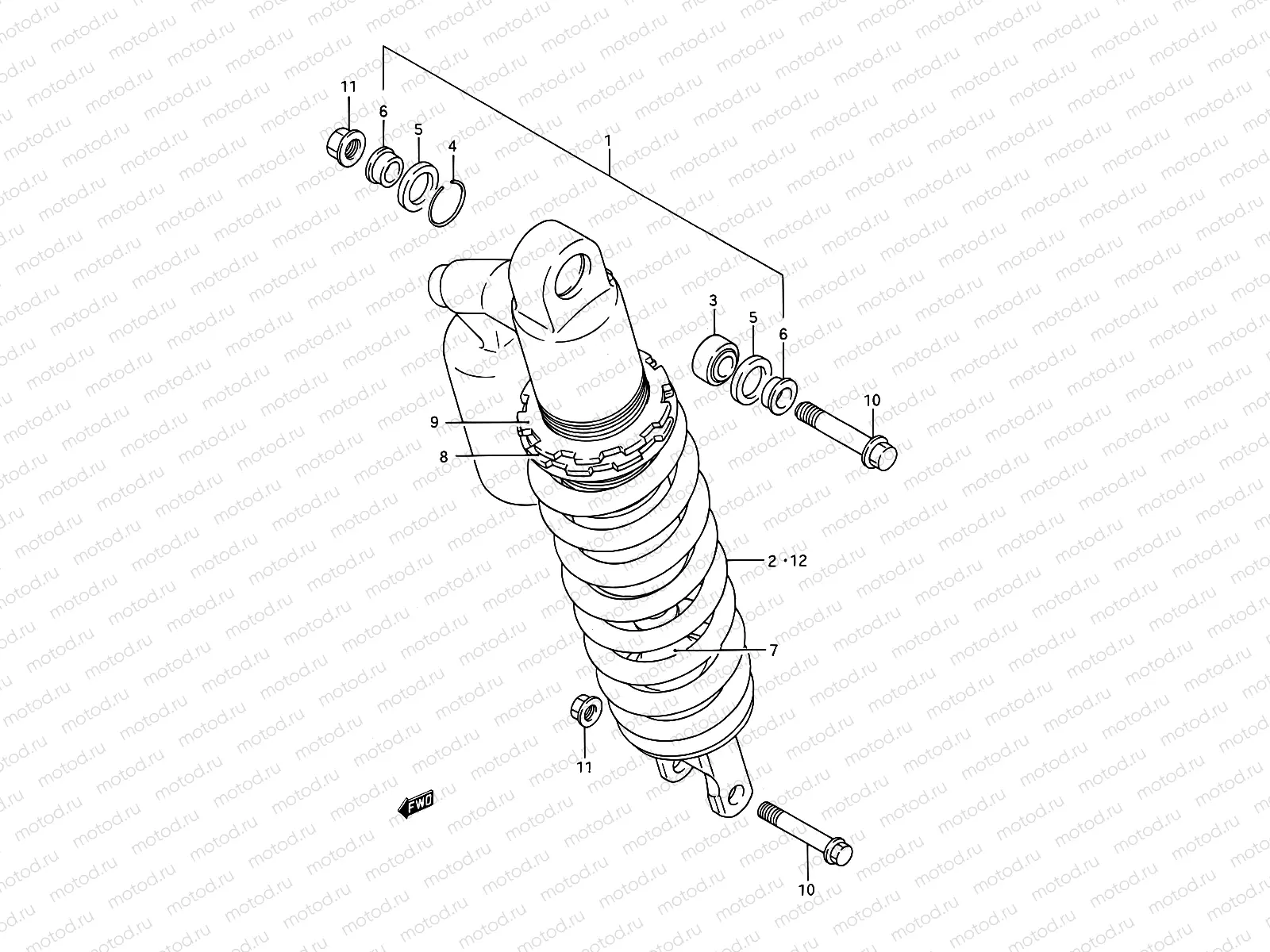 32 - SHOCK ABSORBER (MODEL K)
