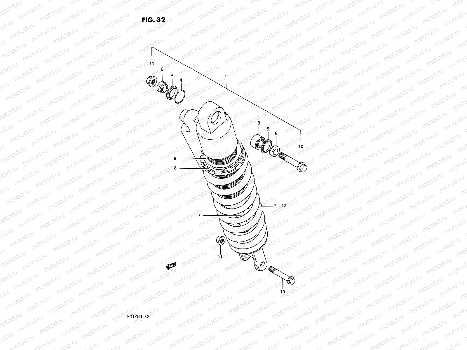 32 - SHOCK ABSORBER (MODEL K)