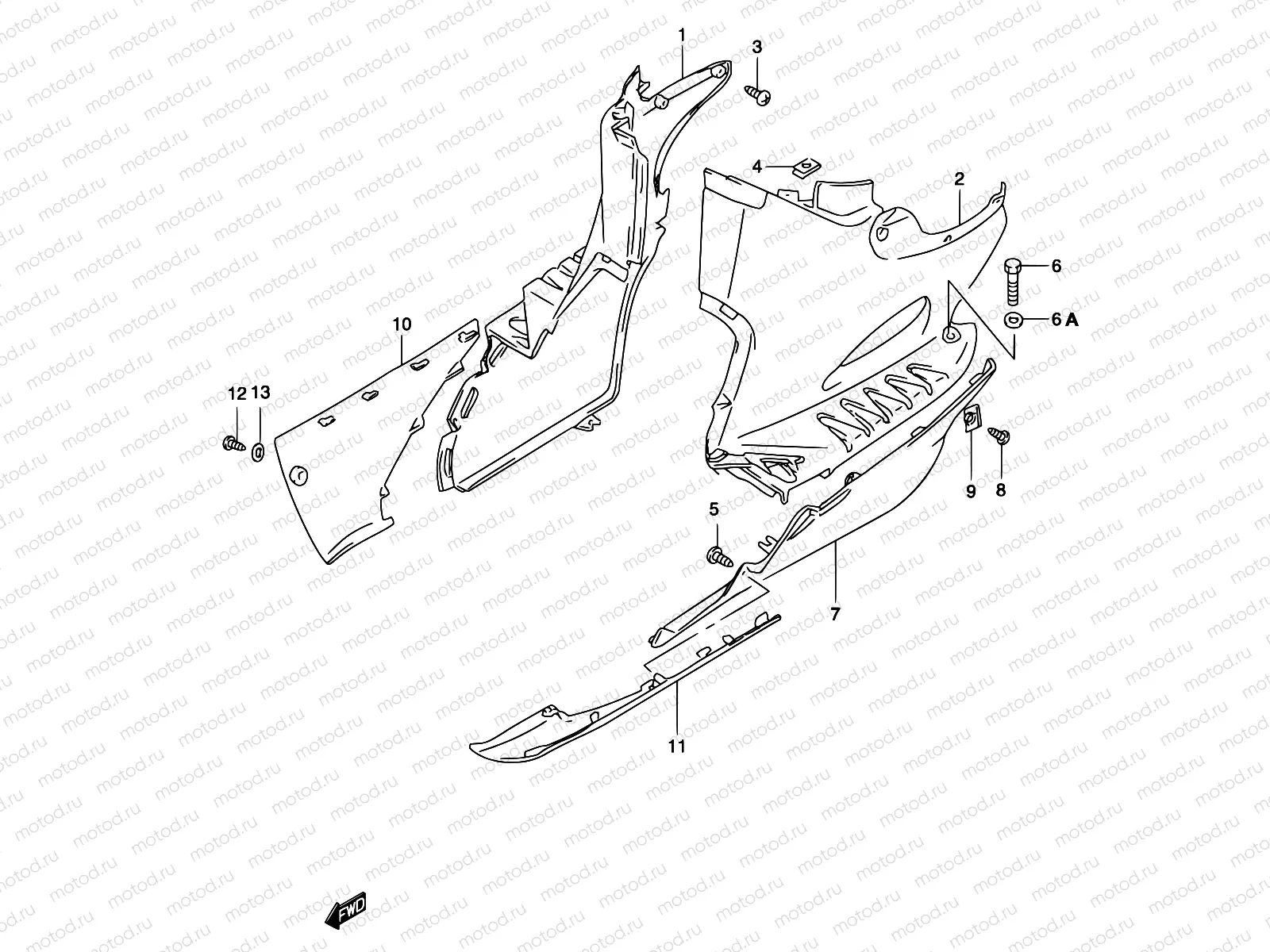 32 - SIDE LEG SHIELD (MODEL K1)