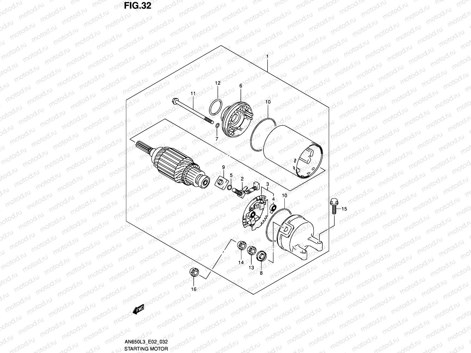 32 - STARTING MOTOR