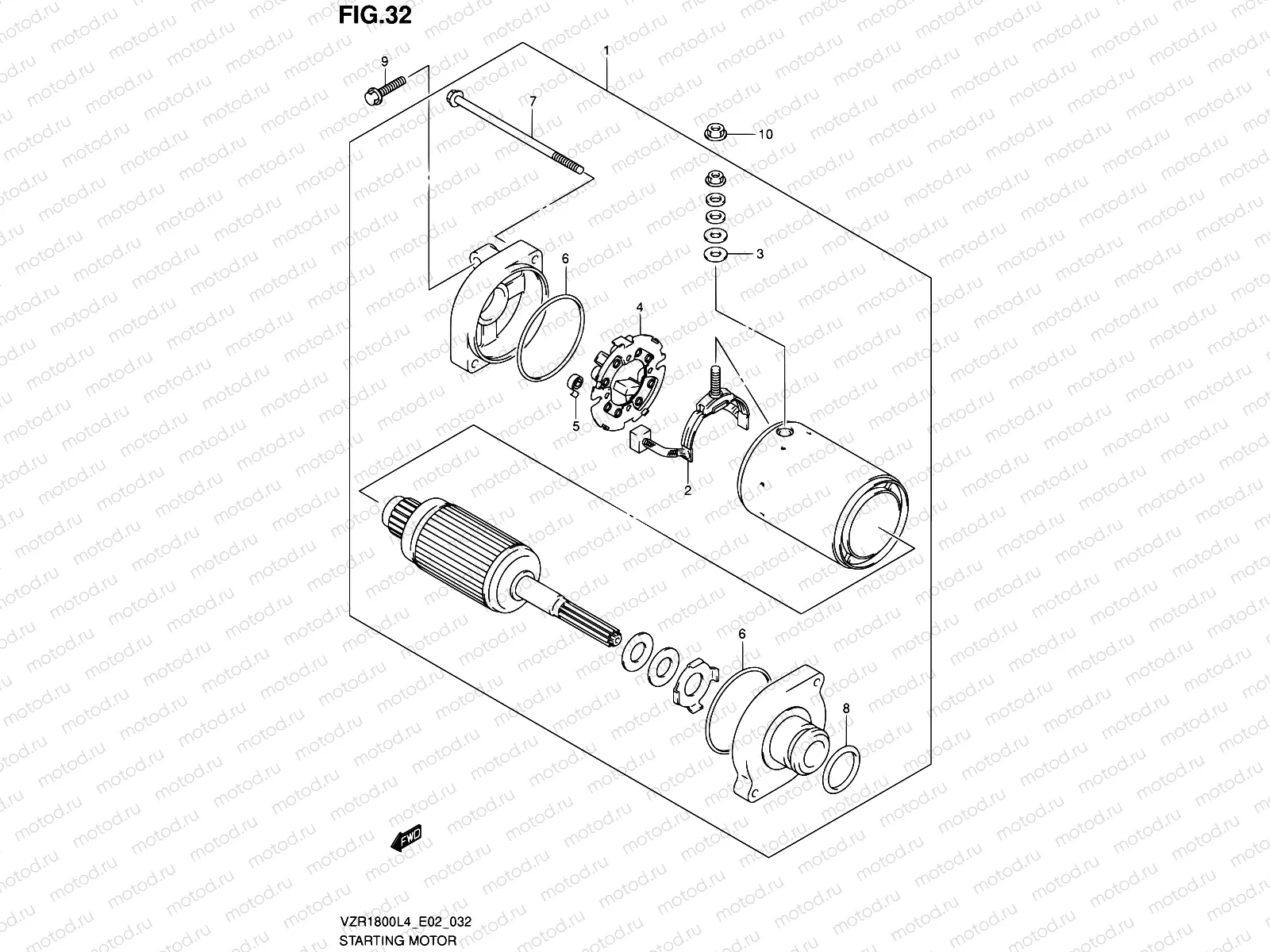 32 - STARTING MOTOR