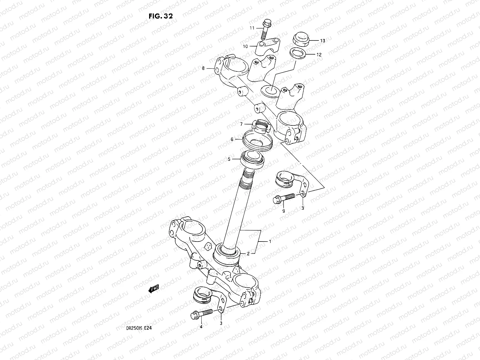 32 - STEERING STEM