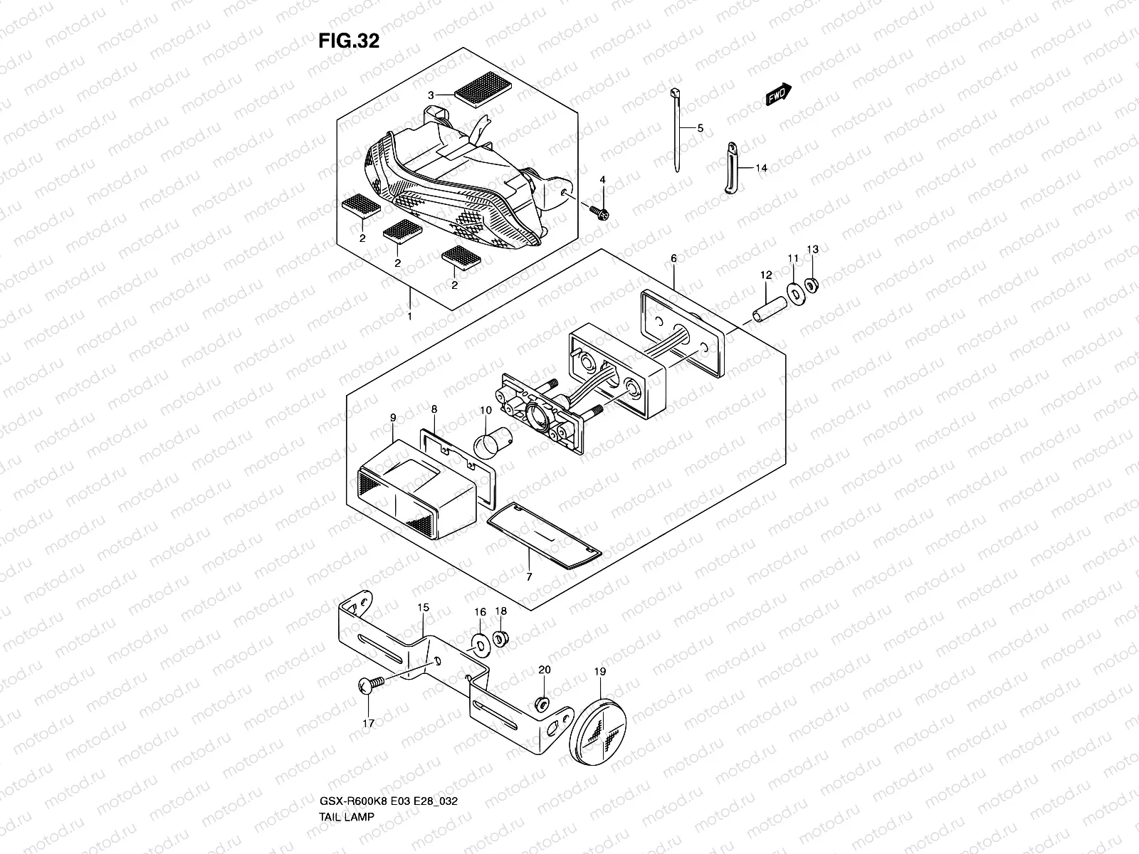 32 - TAIL LAMP