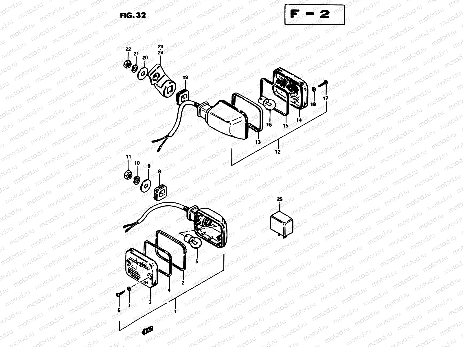 32 - TURN SIGNAL LAMP