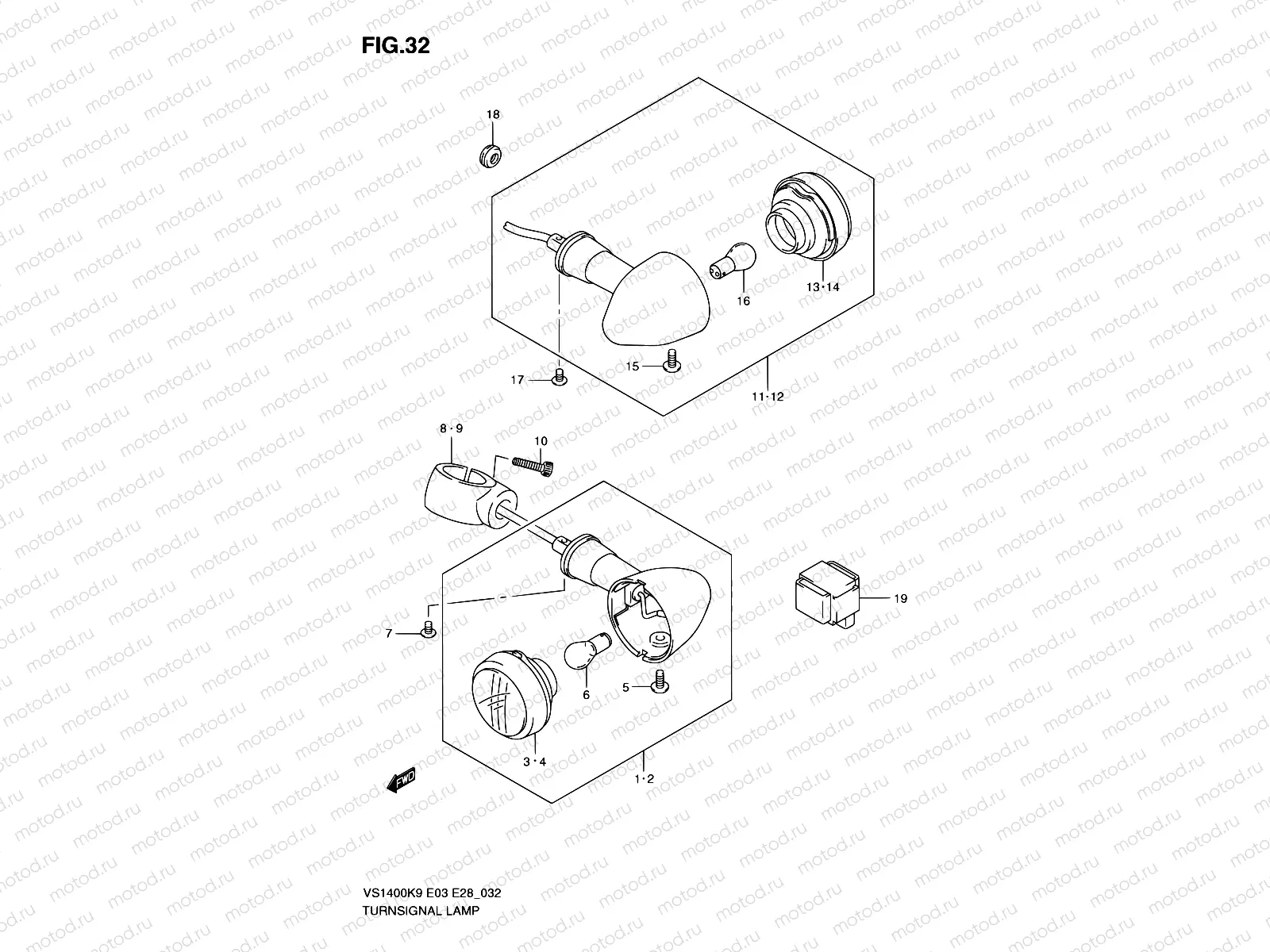 32 - TURN SIGNAL LAMP