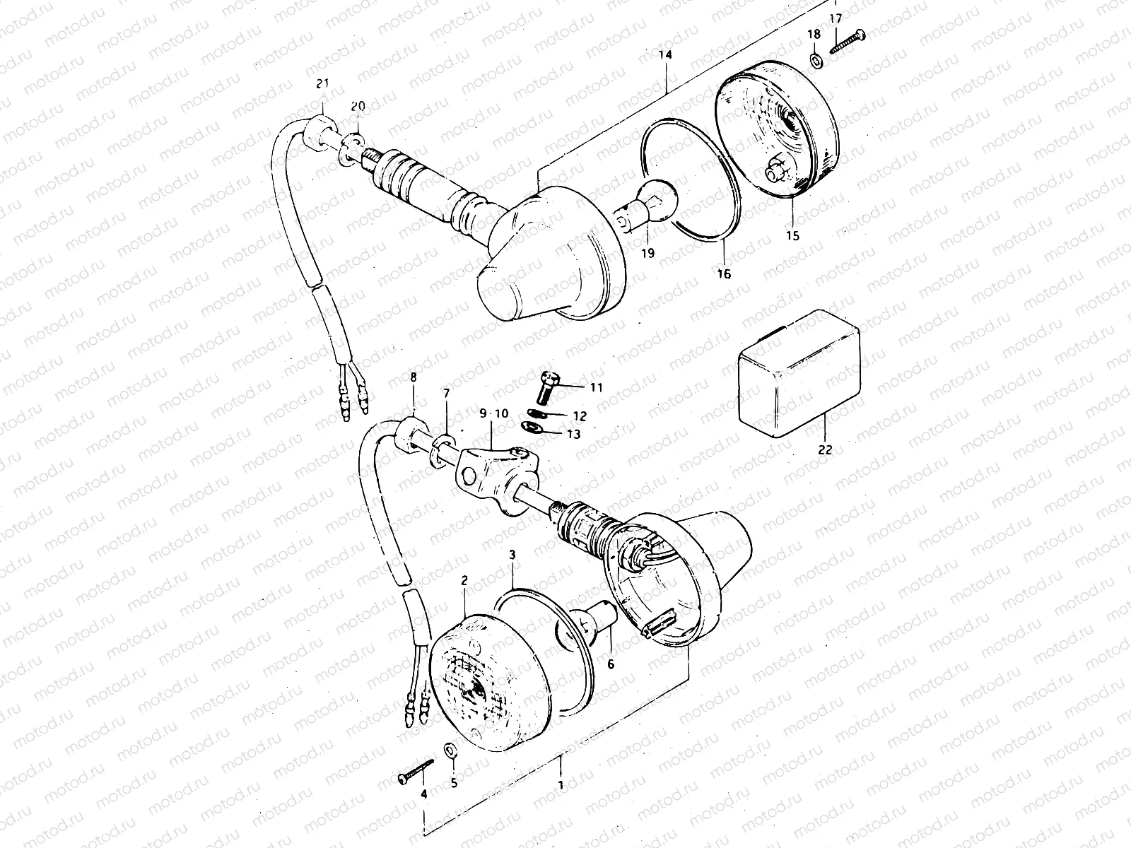 32 - TURN SIGNAL LAMP (E18, E39)