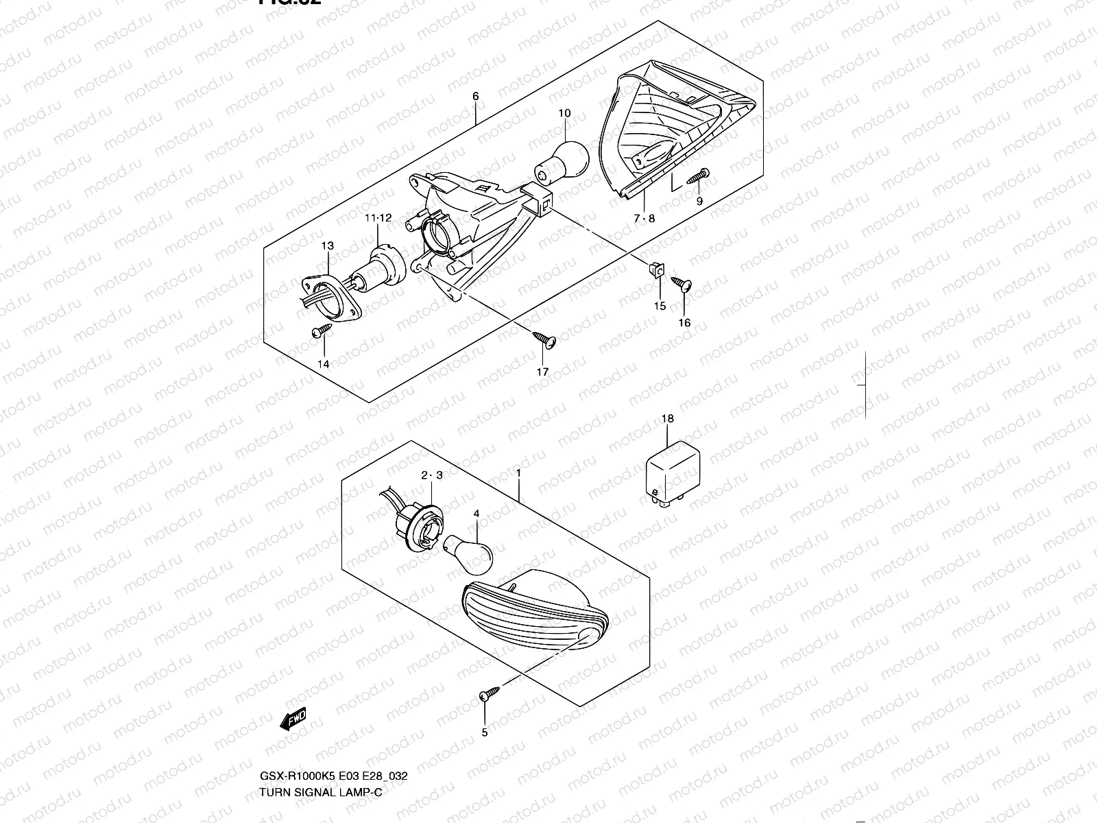 32 - TURNSIGNAL LAMP