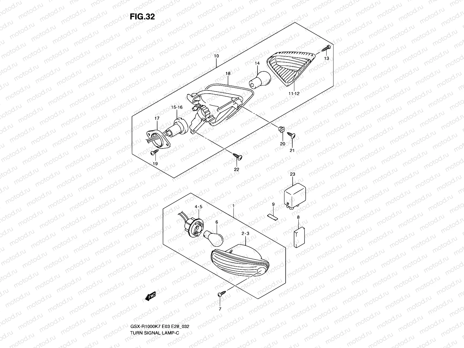 32 - TURNSIGNAL LAMP