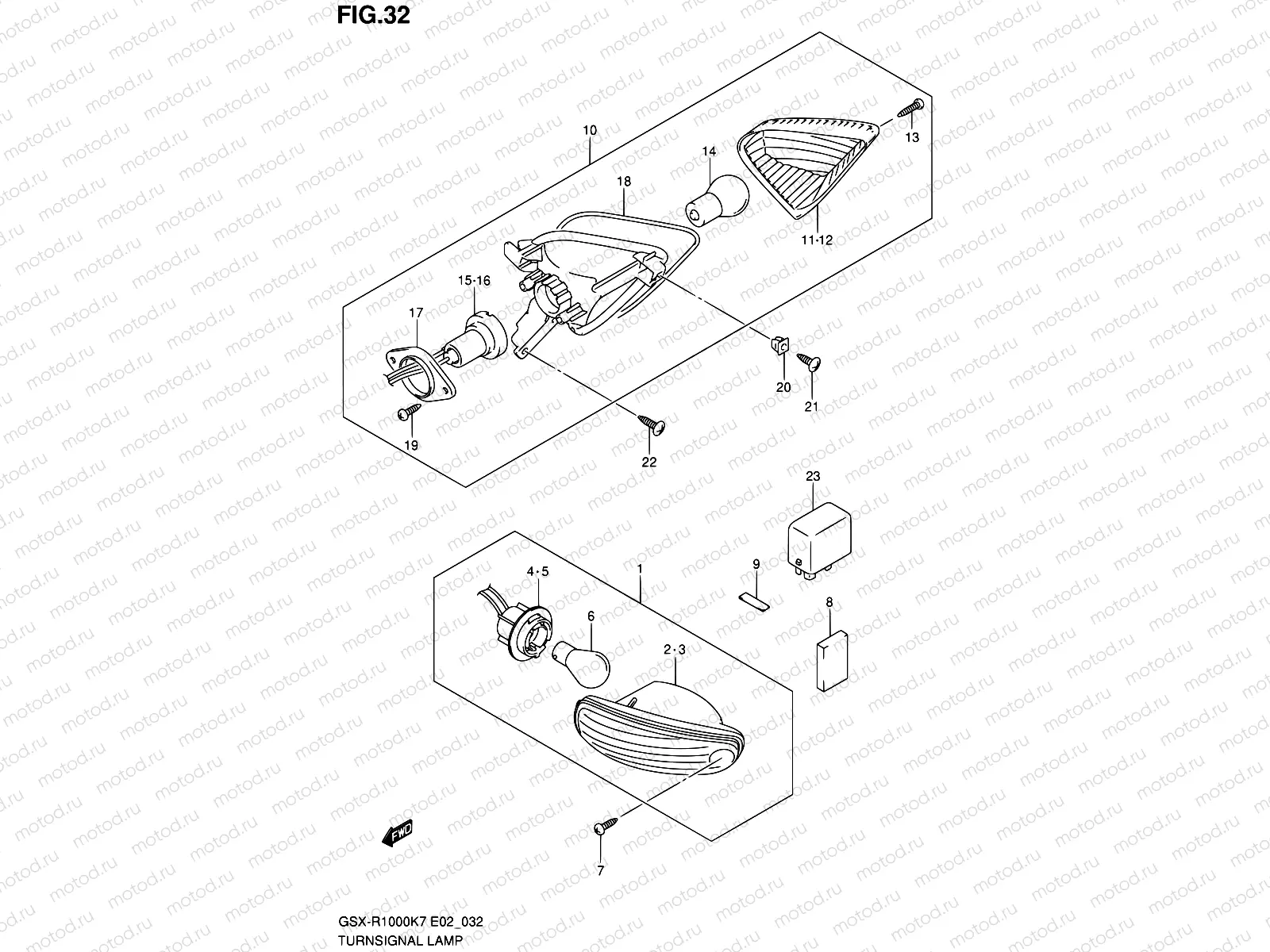 32 - TURNSIGNAL LAMP