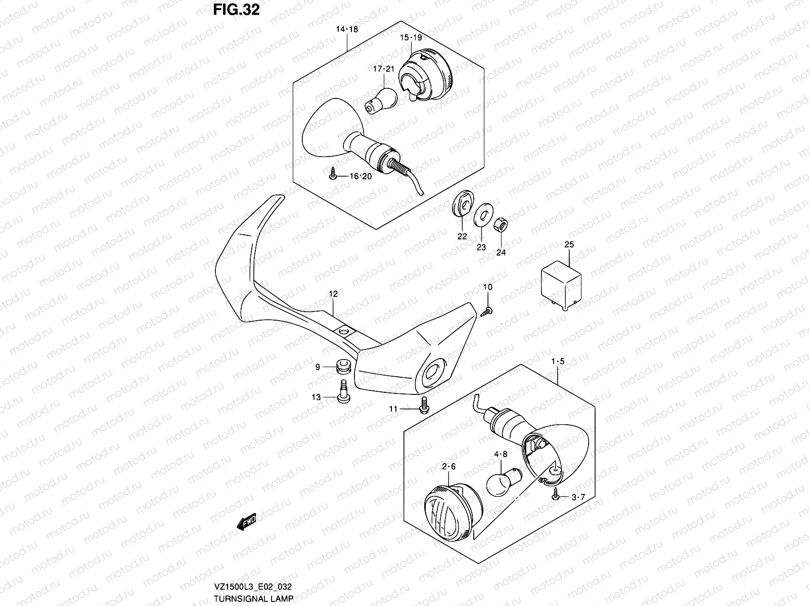 32 - TURNSIGNAL LAMP