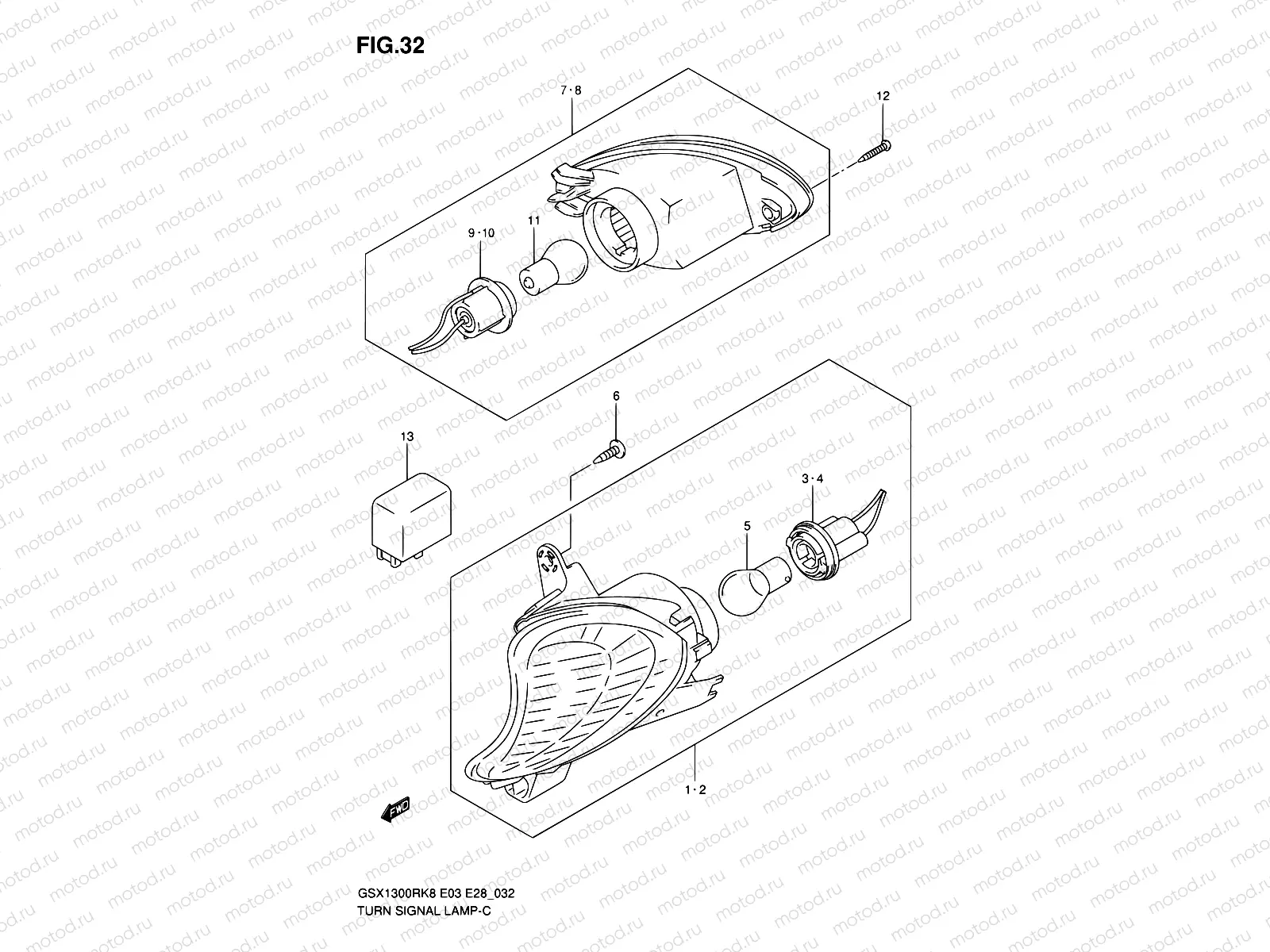 32 - TURNSIGNAL LAMP