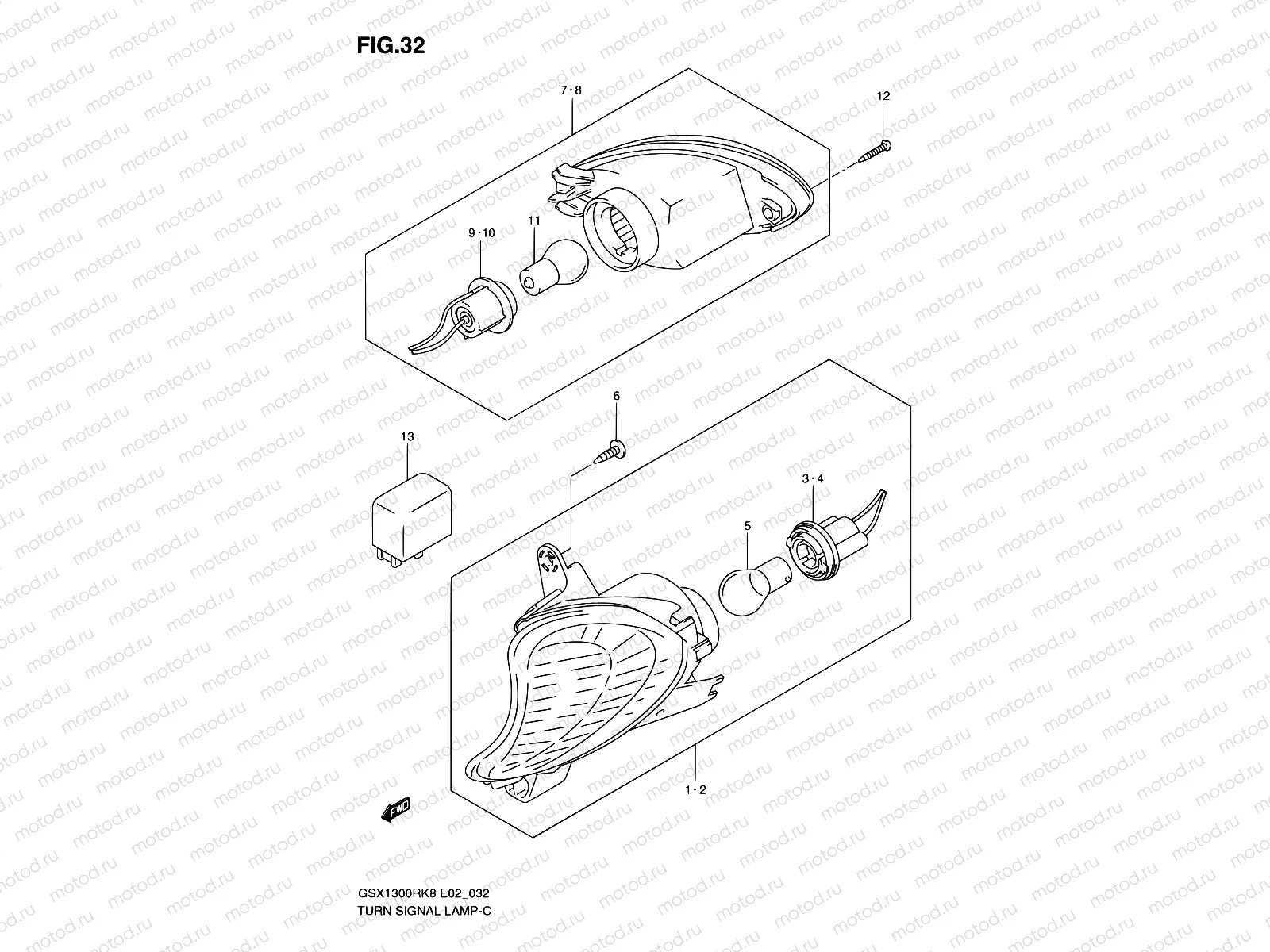32 - TURNSIGNAL LAMP