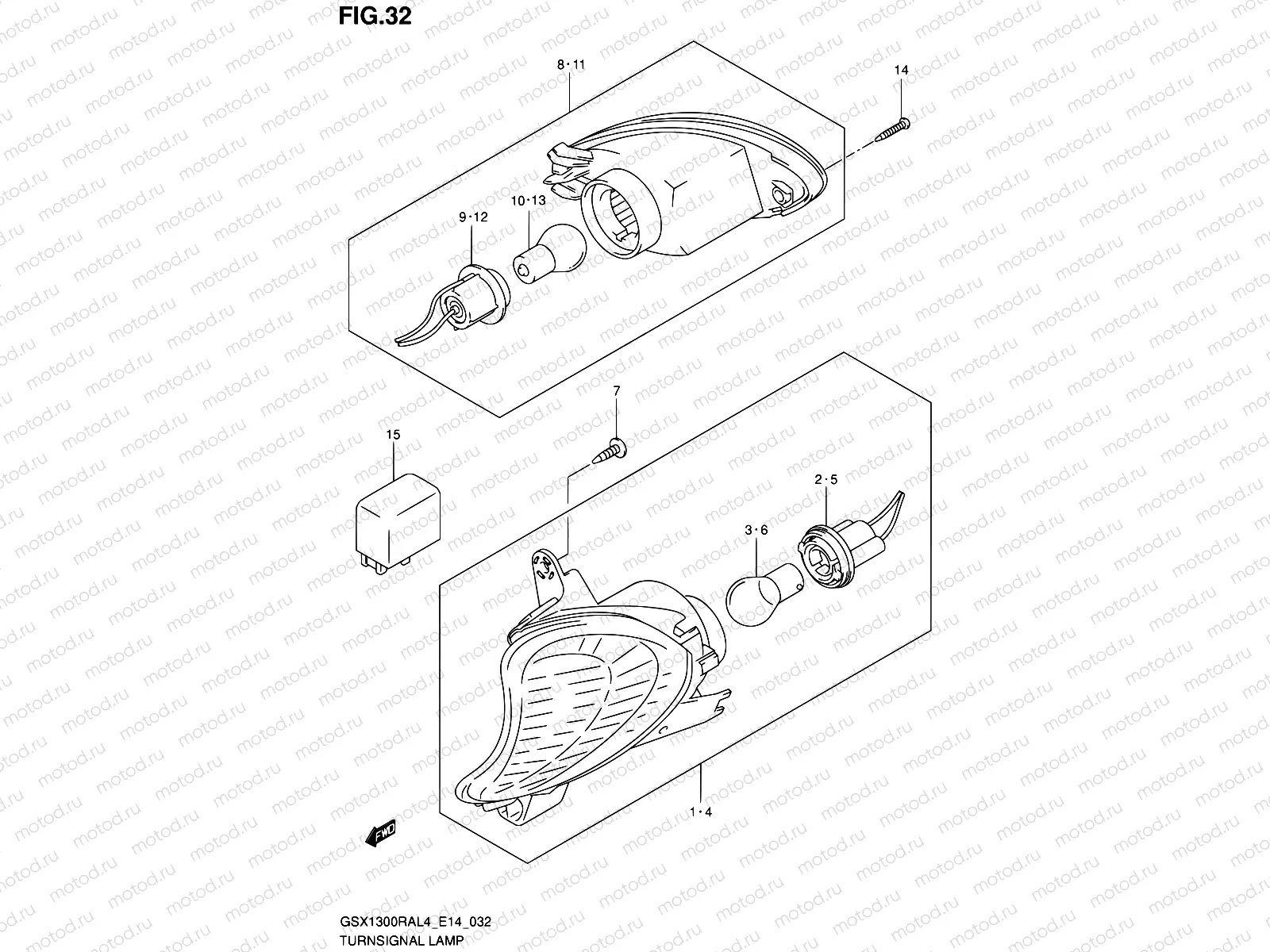 32 - TURNSIGNAL LAMP