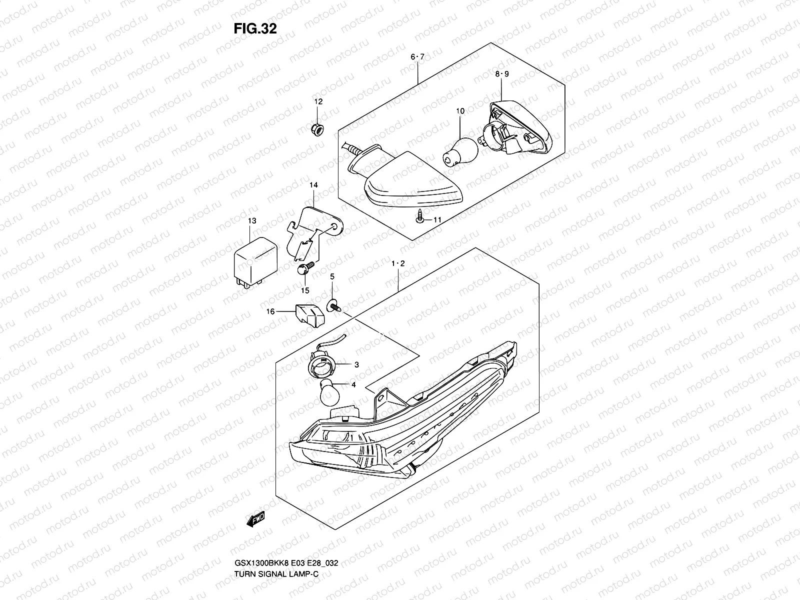 32 - TURNSIGNAL LAMP