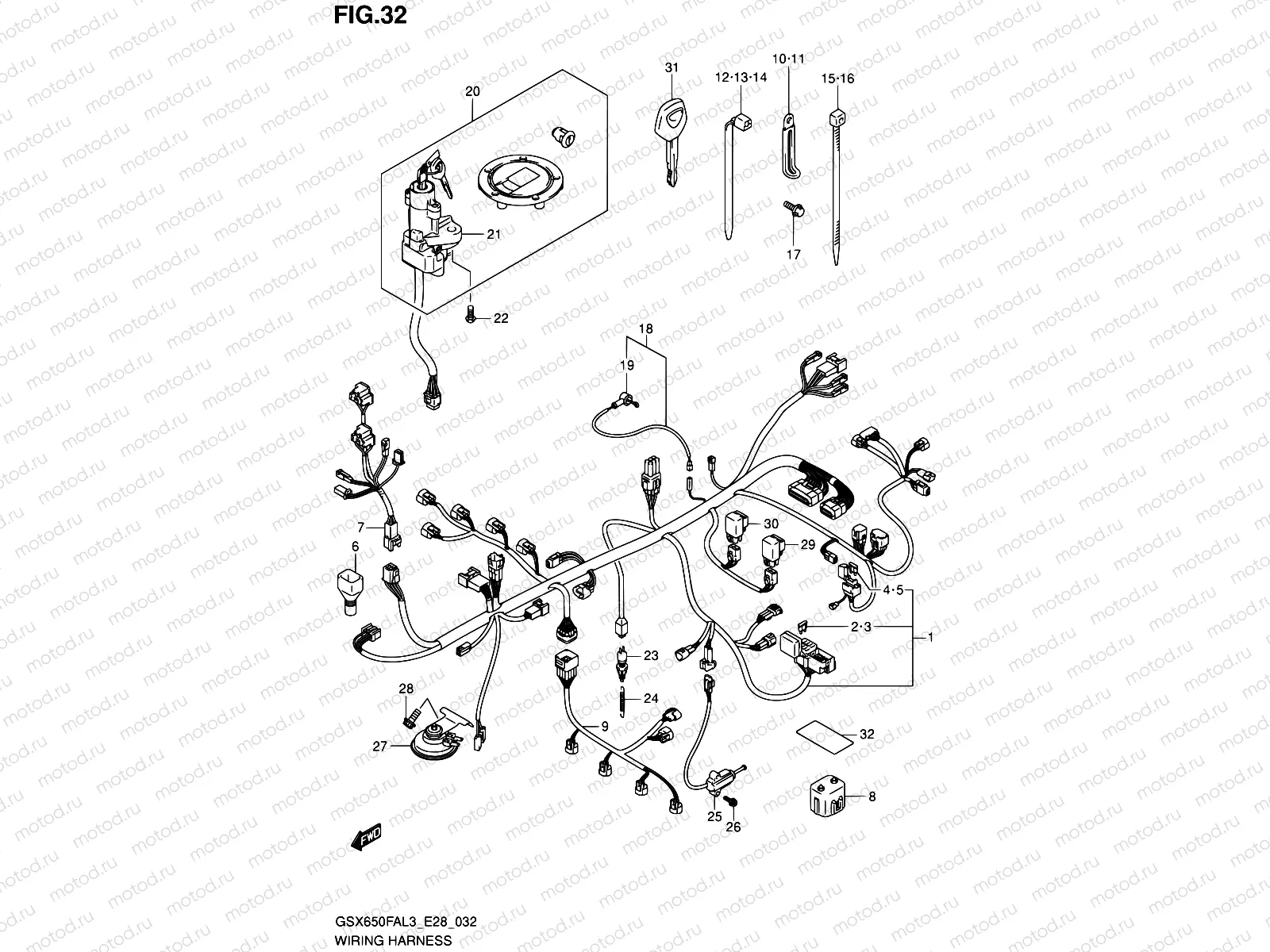 32 - WIRING HARNESS