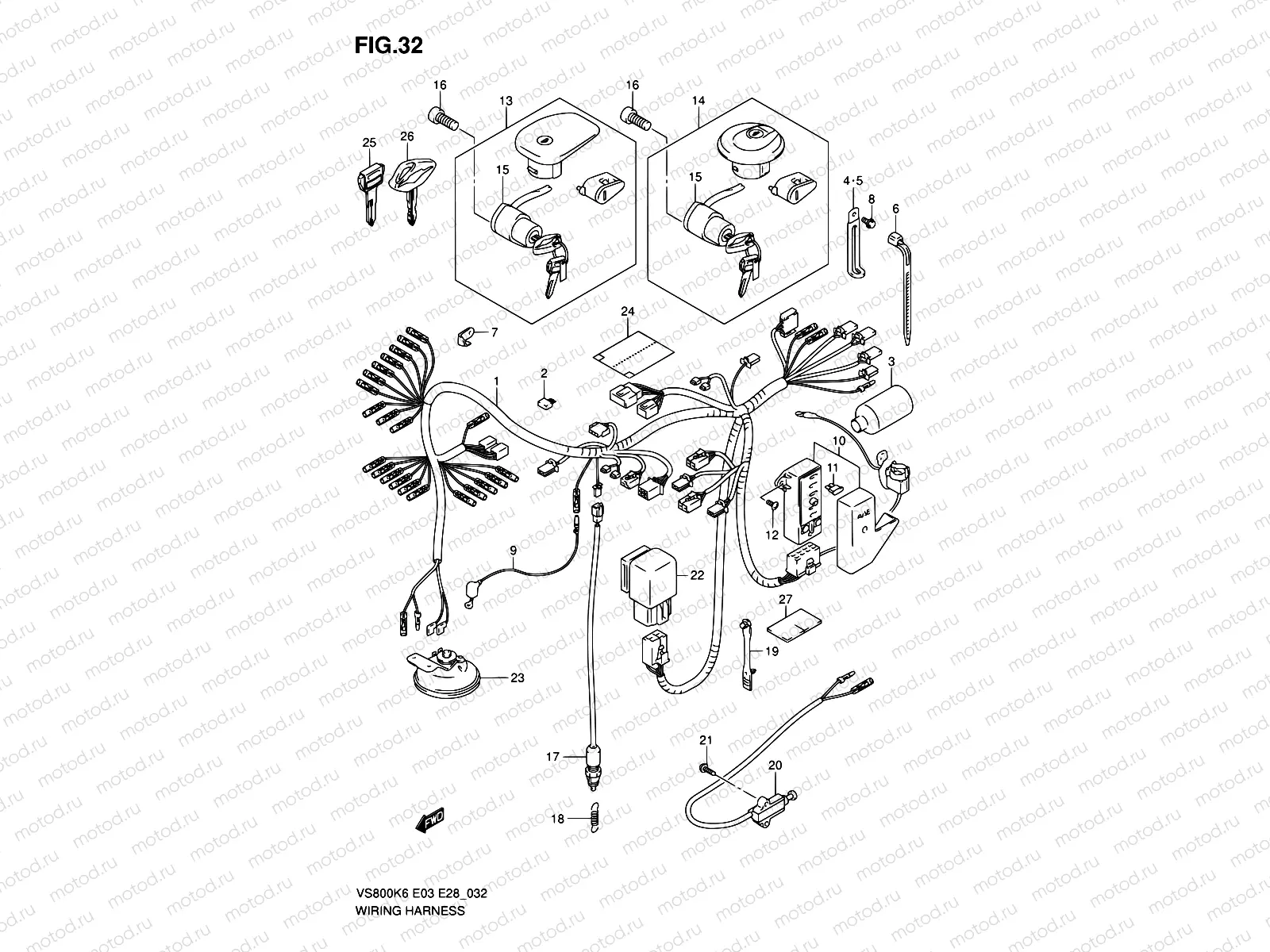 32 - WIRING HARNESS