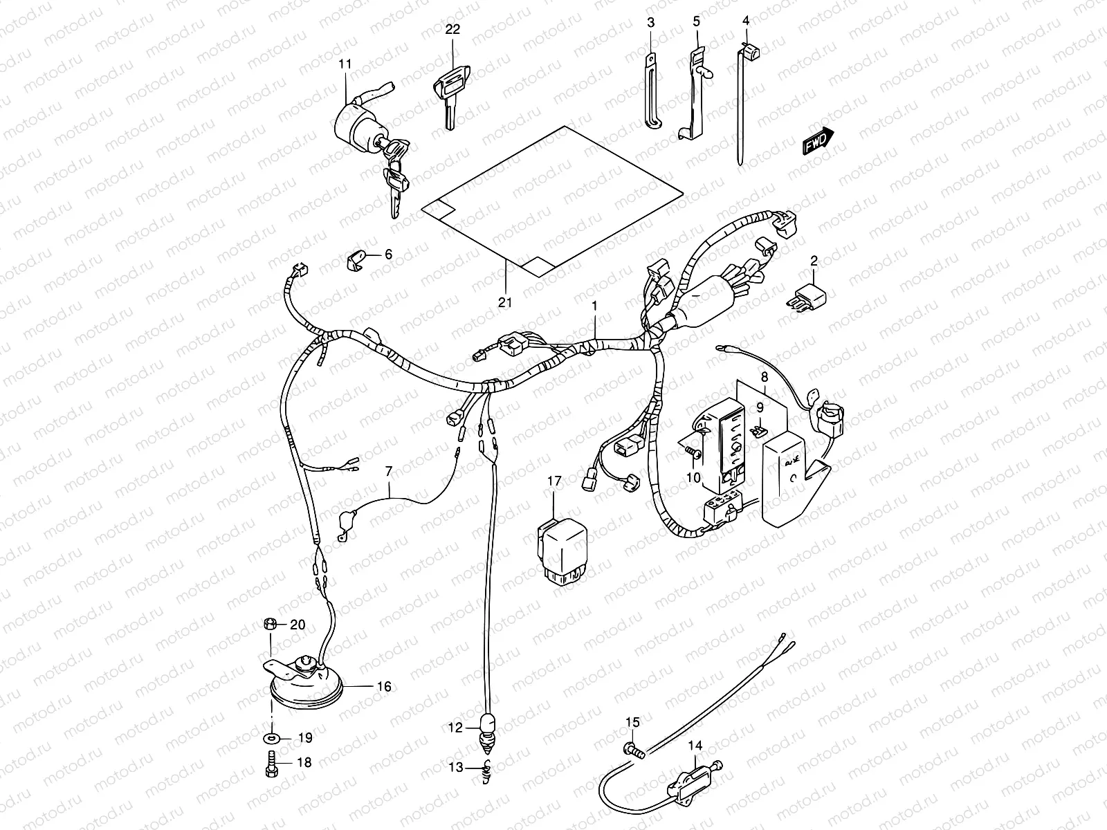 32 - WIRING HARNESS (MODEL S)