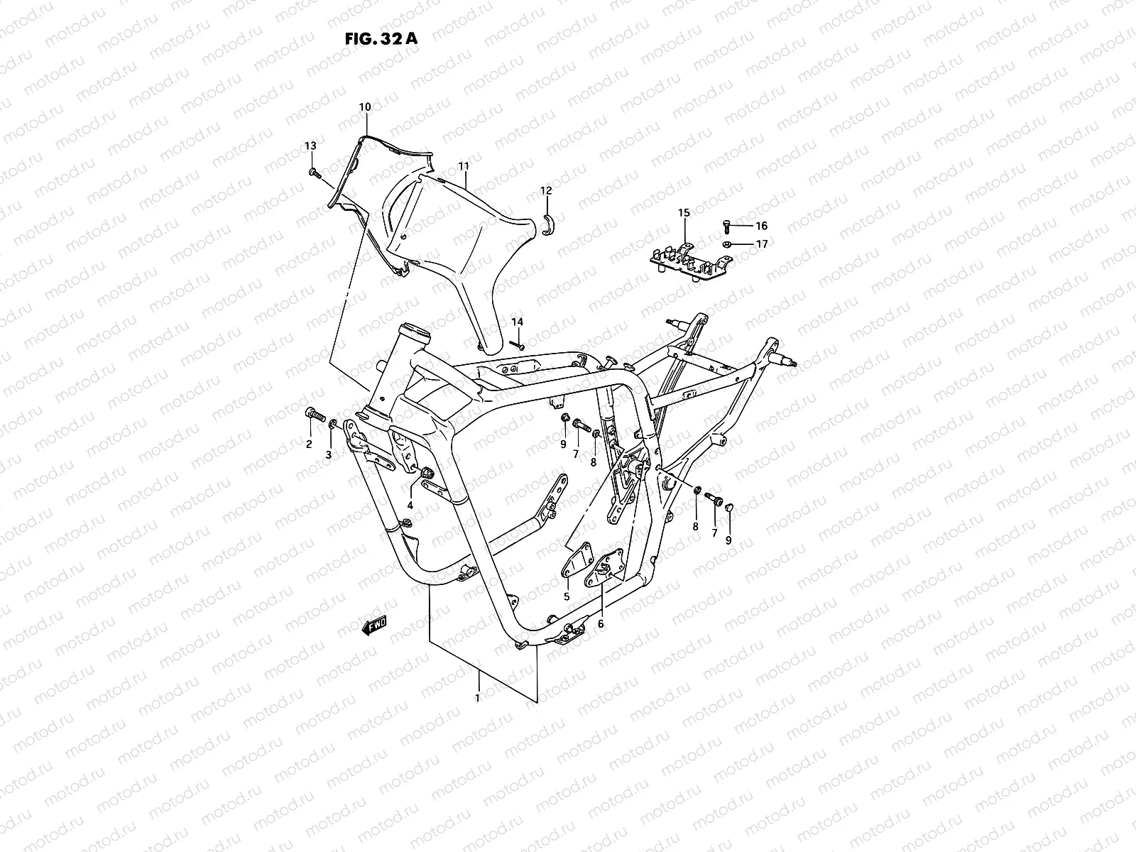32A - FRAME (MODEL K/L/M/N/P/R)