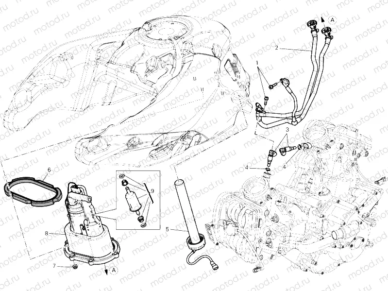 32A - FUEL PUMP (2) » INTAKE, CARBURETTOR