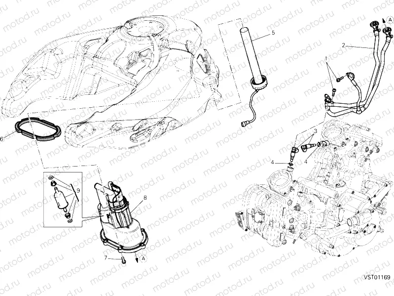 32A - FUEL PUMP (2) » INTAKE, CARBURETTOR