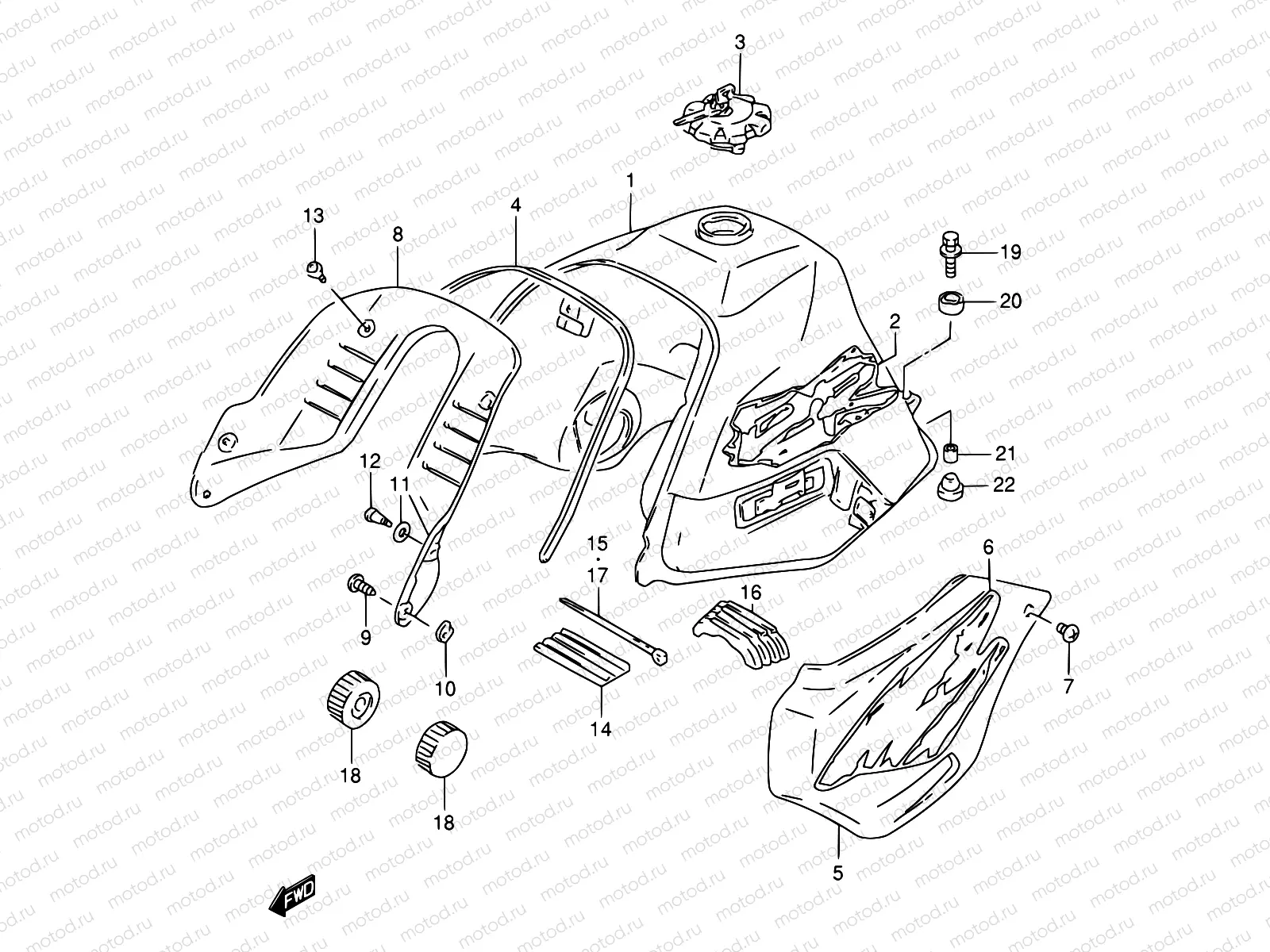 32A - FUEL TANK (MODEL S)