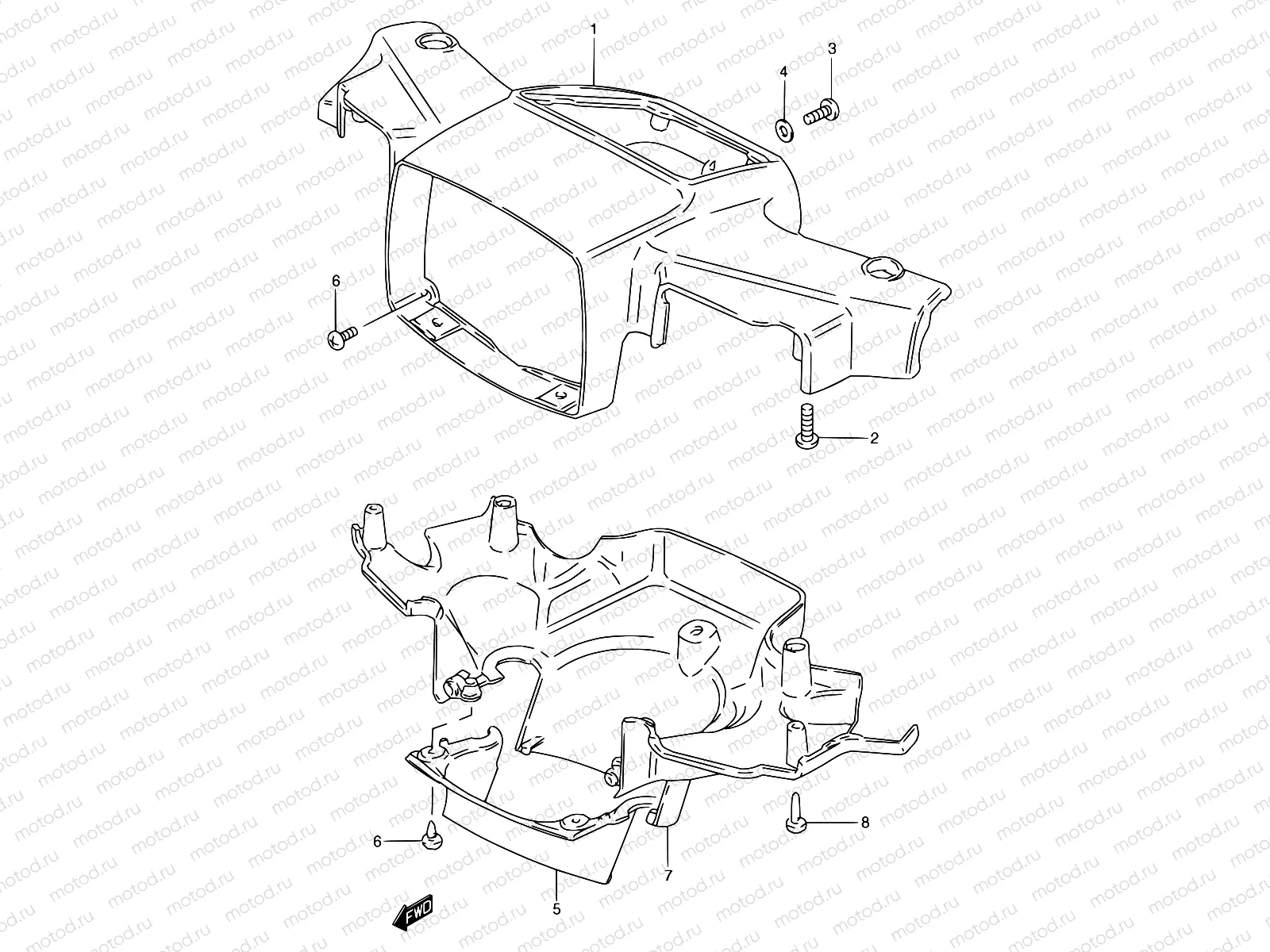 32A - HANDLE COVER (MODEL T)