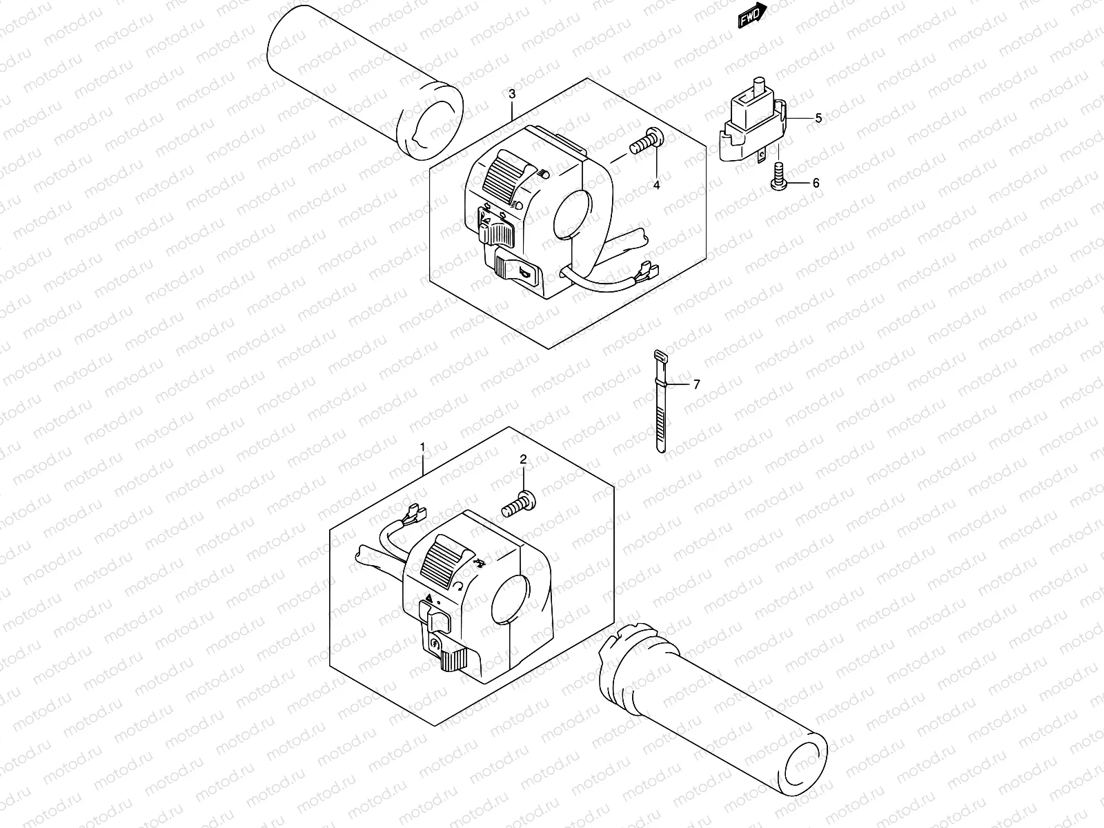 32A - HANDLE SWITCH (MODEL K4)