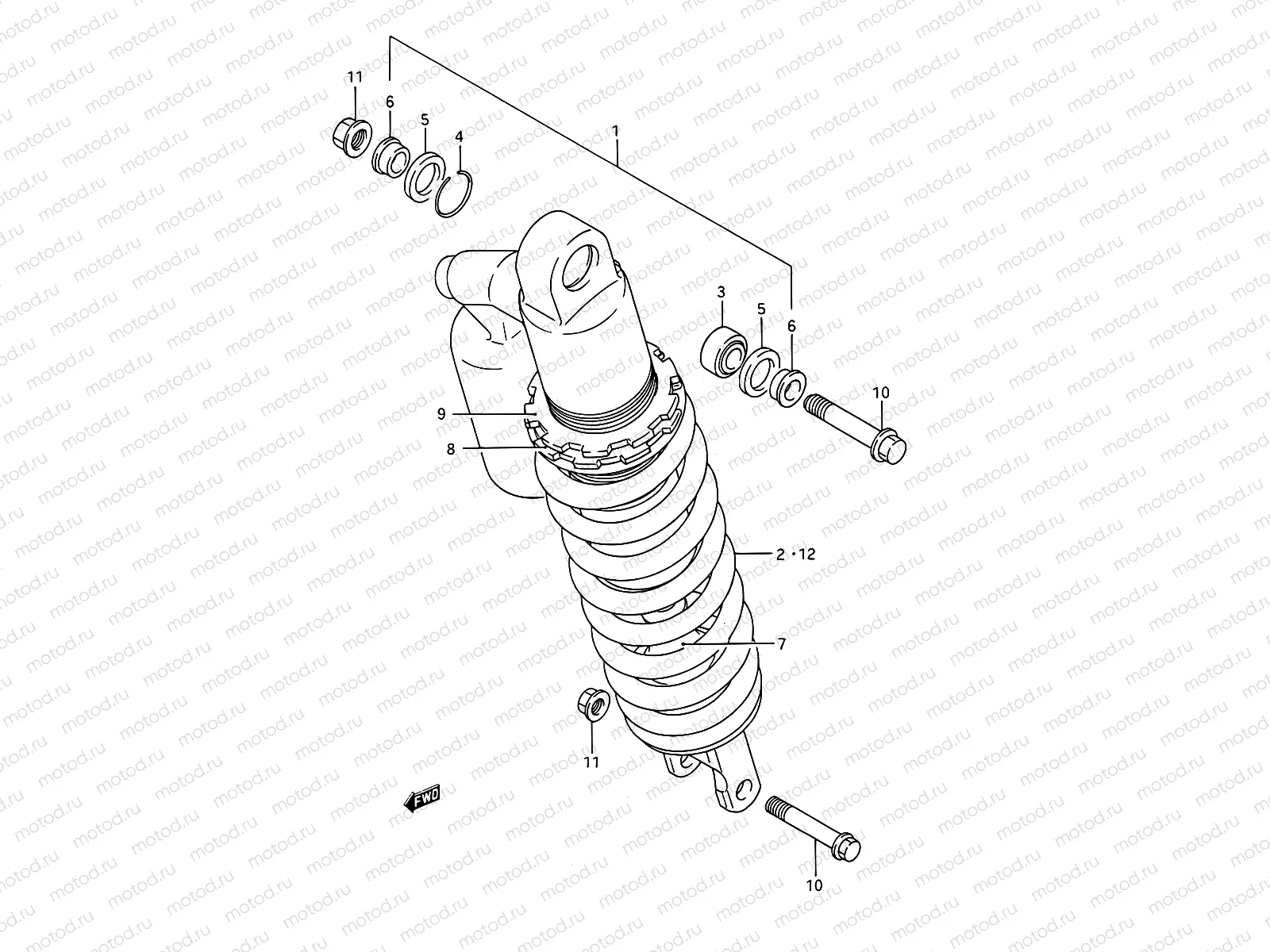 32A - SHOCK ABSORBER (MODEL L)