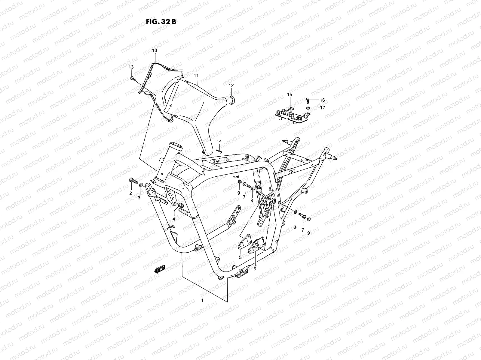 32B - FRAME (MODEL S)